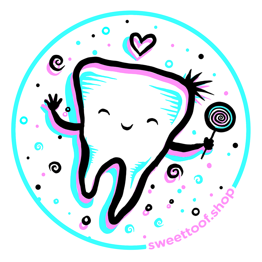 sweet toof circle sticker.png