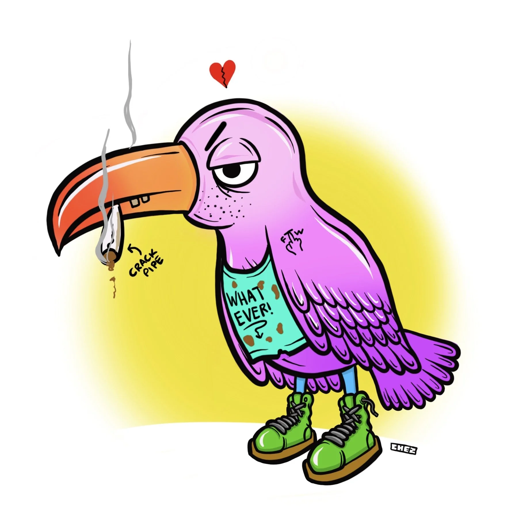  Illustration by Hey Chez / David Chez – Wilmington, DE