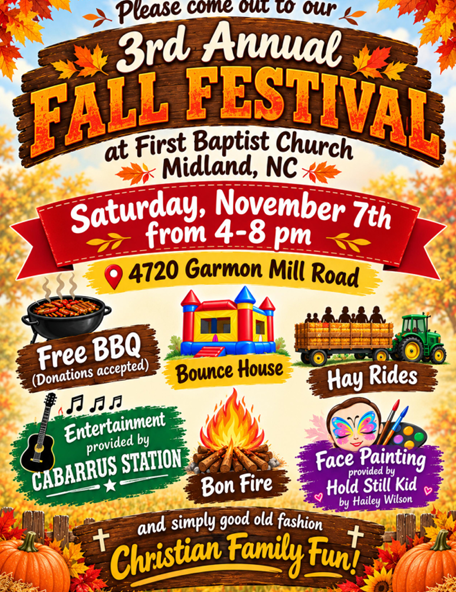 ANNUAL FALL FESTIVAL