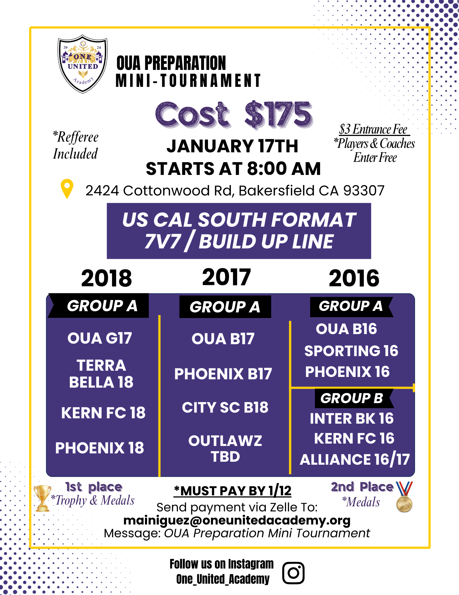 OUA Mini Preparation Tournament 