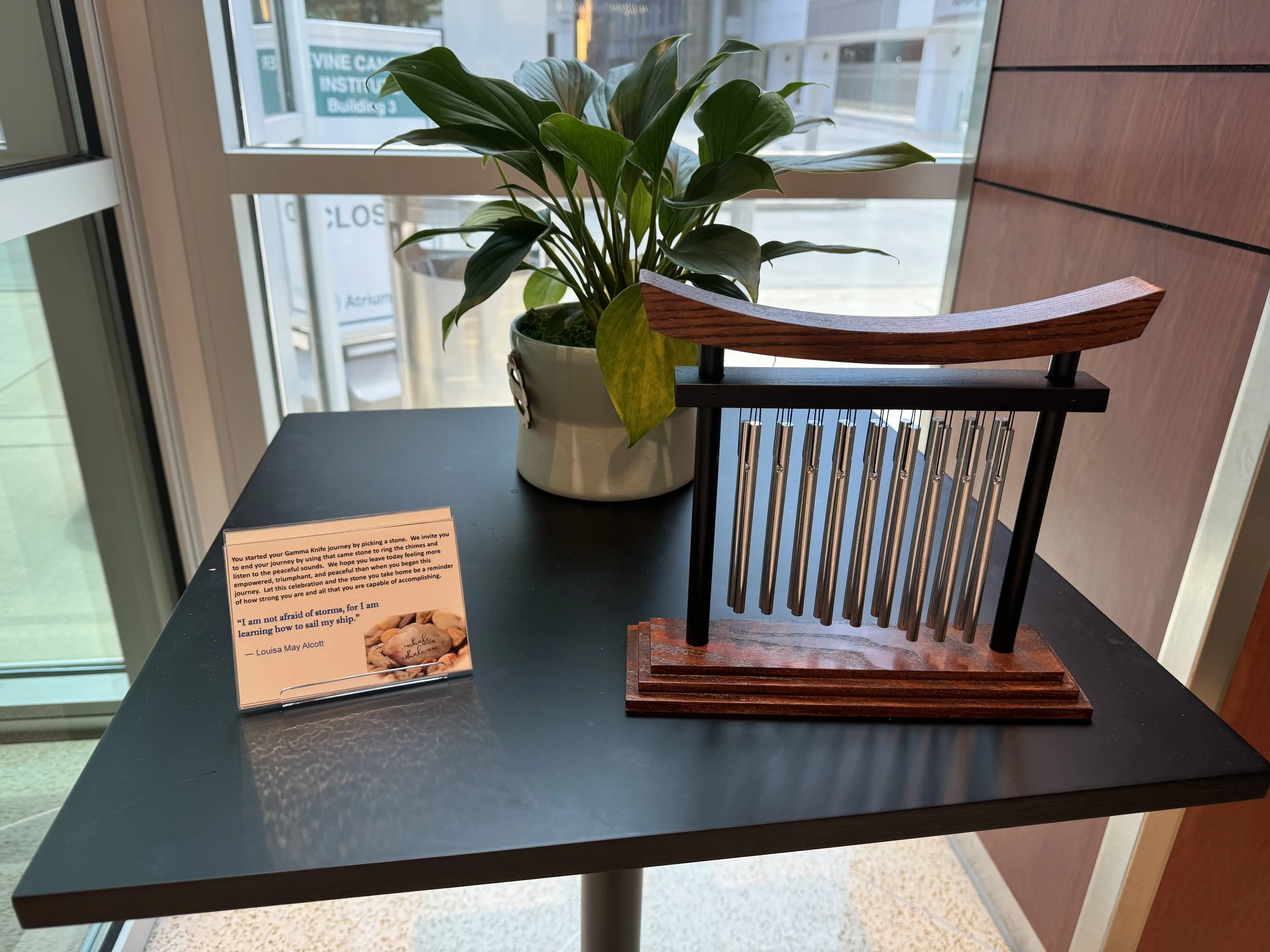 "I am not afraid..." chimes