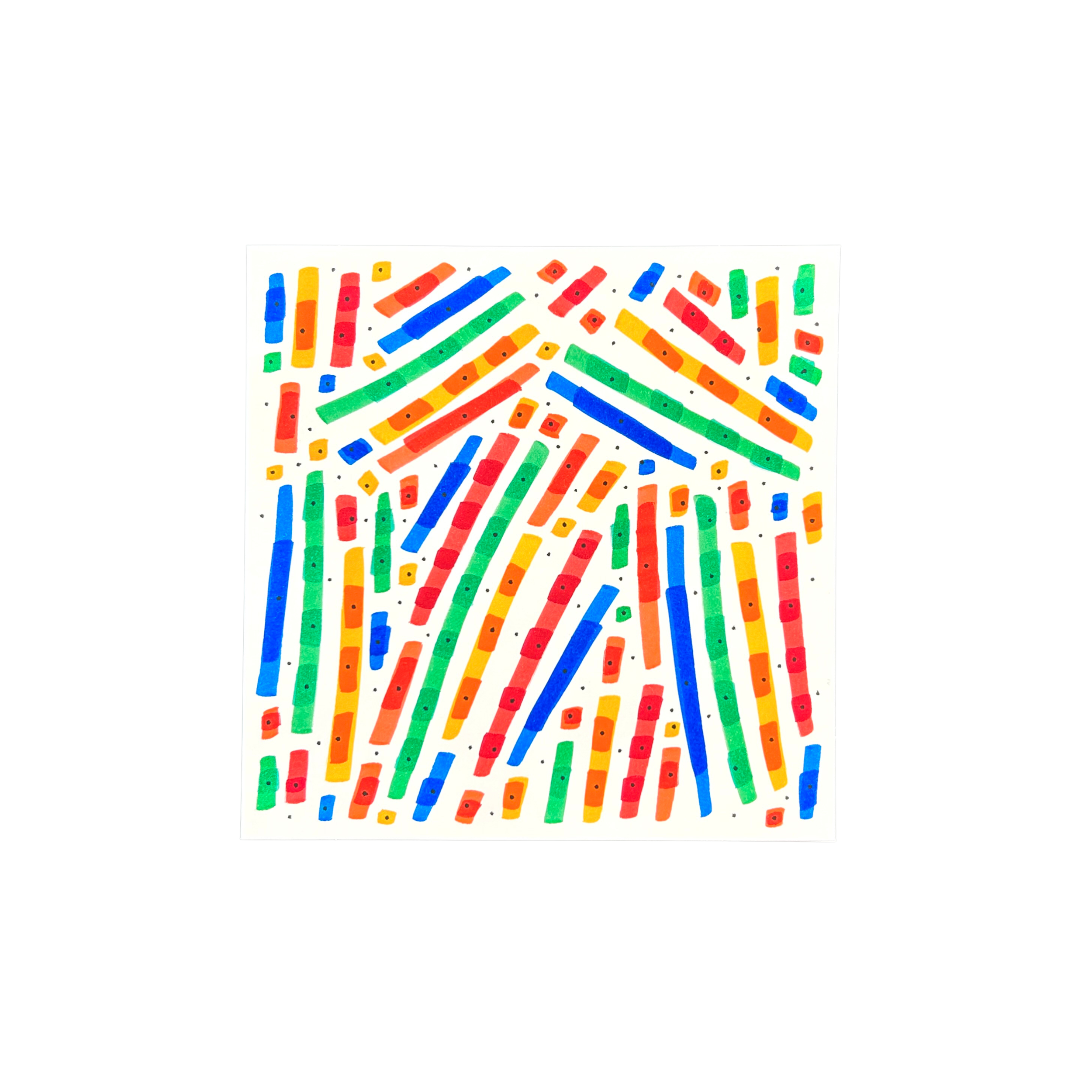 Square Folded Card