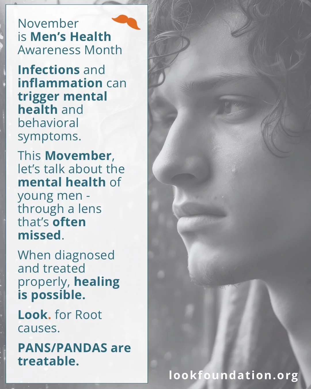 This Movember, let&rsquo;s talk about men&rsquo;s mental health &mdash; through a lens that&rsquo;s often missed.

Because sometimes, what looks like a mental health crisis&hellip;

is actually a medical one.

Did you know?

Infections and inflammati