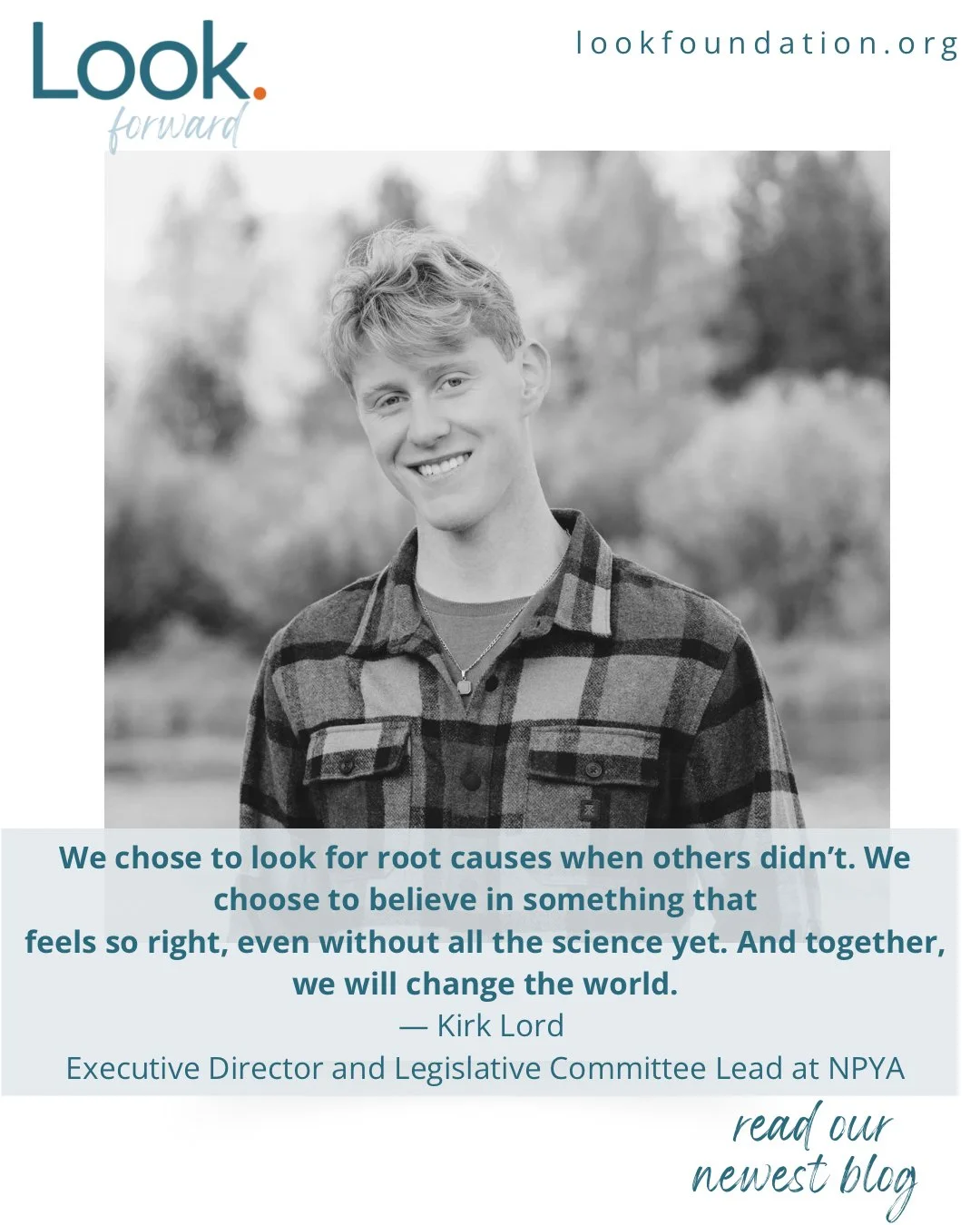 Because looking deeper changes everything.
Kirk Lord&rsquo;s words remind us why families, advocates, and providers keep fighting for answers. 🧡
📖 Read the newest blog on lookfoundation.org 
#HopeForPANS #LookFoundation