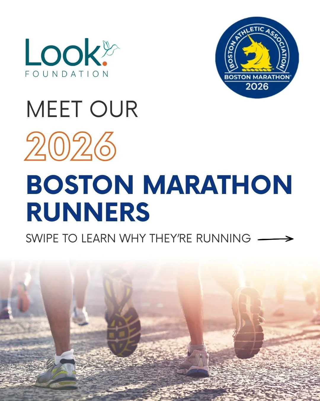 🏃&zwj;♂️ Meet Team Look&rsquo;s 2026 @BostonMarathon runners.

Travis, KD, Luca, and Mia are taking on 26.2 miles to support kids and families affected by PANS/PANDAS through The Look Foundation. Every mile they run helps raise awareness, fund resea