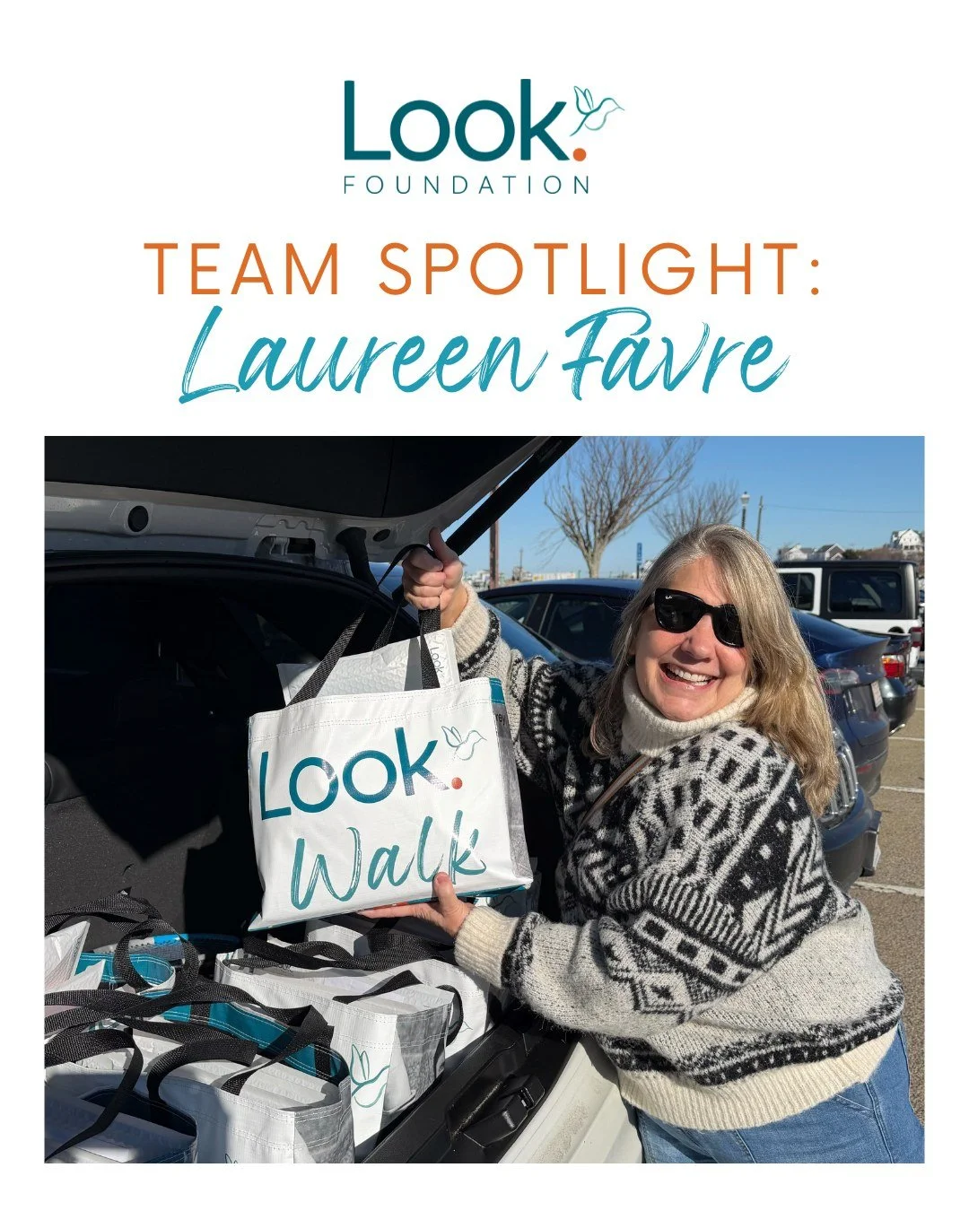 Team Spotlight: Laureen Favre

Behind every family we support and every grant we award, there is a small but mighty team working hard to keep things moving. And at the heart of it all is Laureen.

As our Grants Coordinator and Office Manager, Laureen