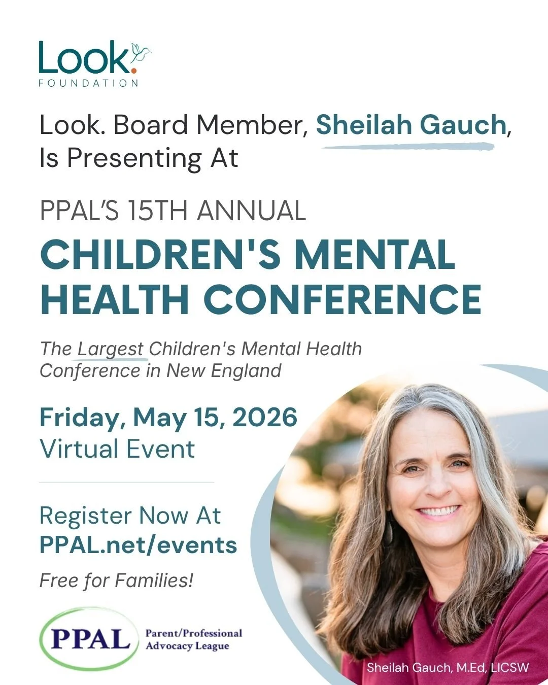 We&rsquo;re proud to highlight Sheilah presenting on PANS/PANDAS at @ppal.mass's  15th Annual Children&rsquo;s Mental Health Conference &mdash; the largest children&rsquo;s mental health conference in New England.

Her session, Understanding and Supp