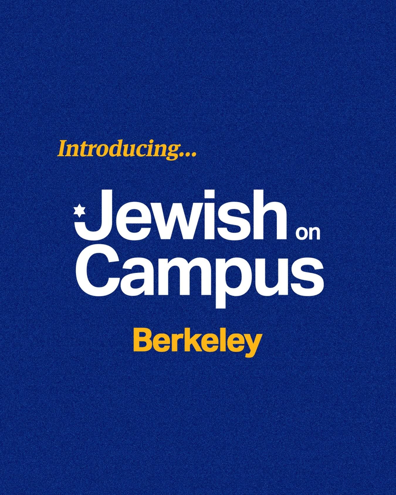 Welcome to Jewish on Campus at UC Berkeley.