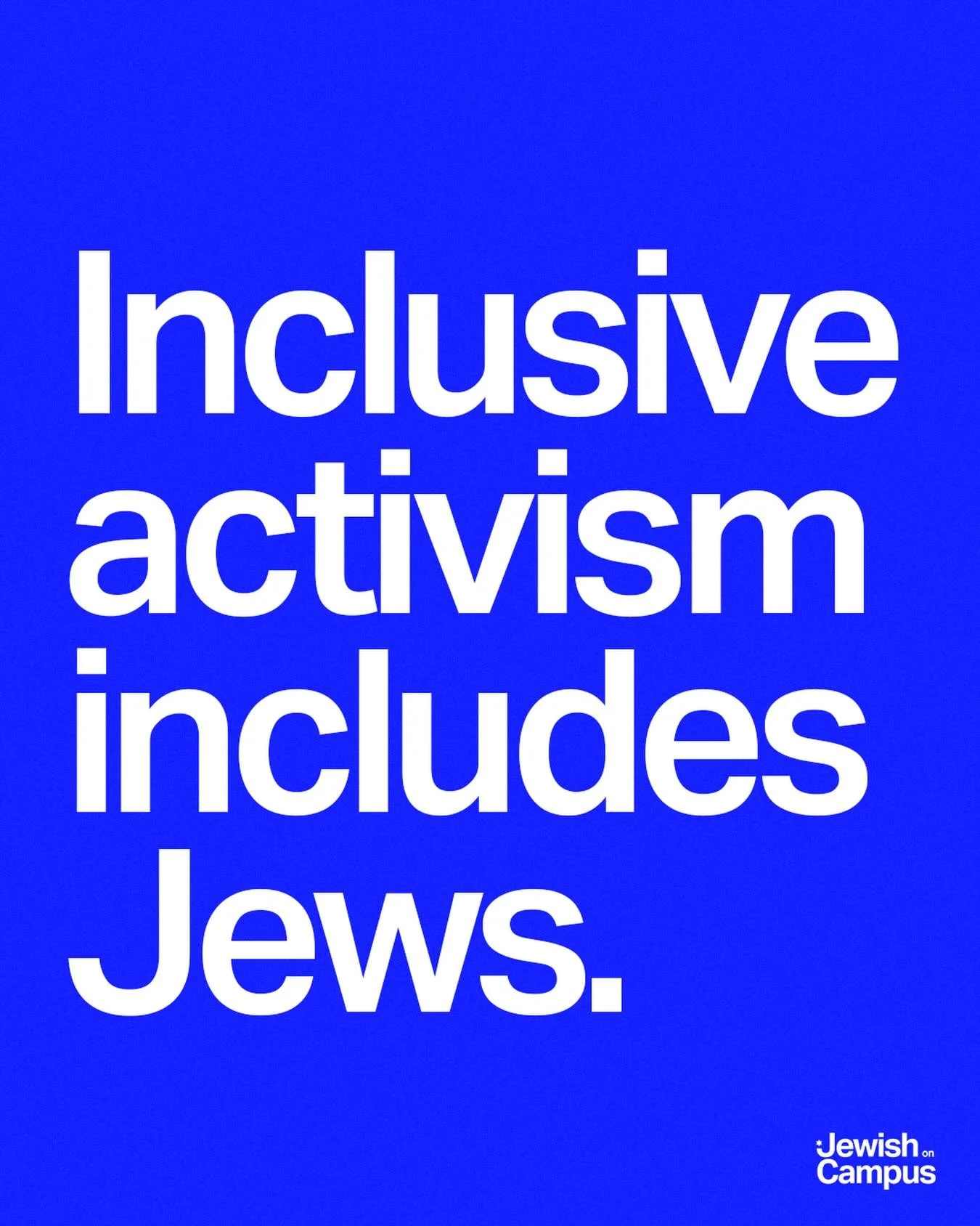 It&rsquo;s Jewish American Heritage Month. During the month of May and all year round, remember: Inclusive activism includes Jews.