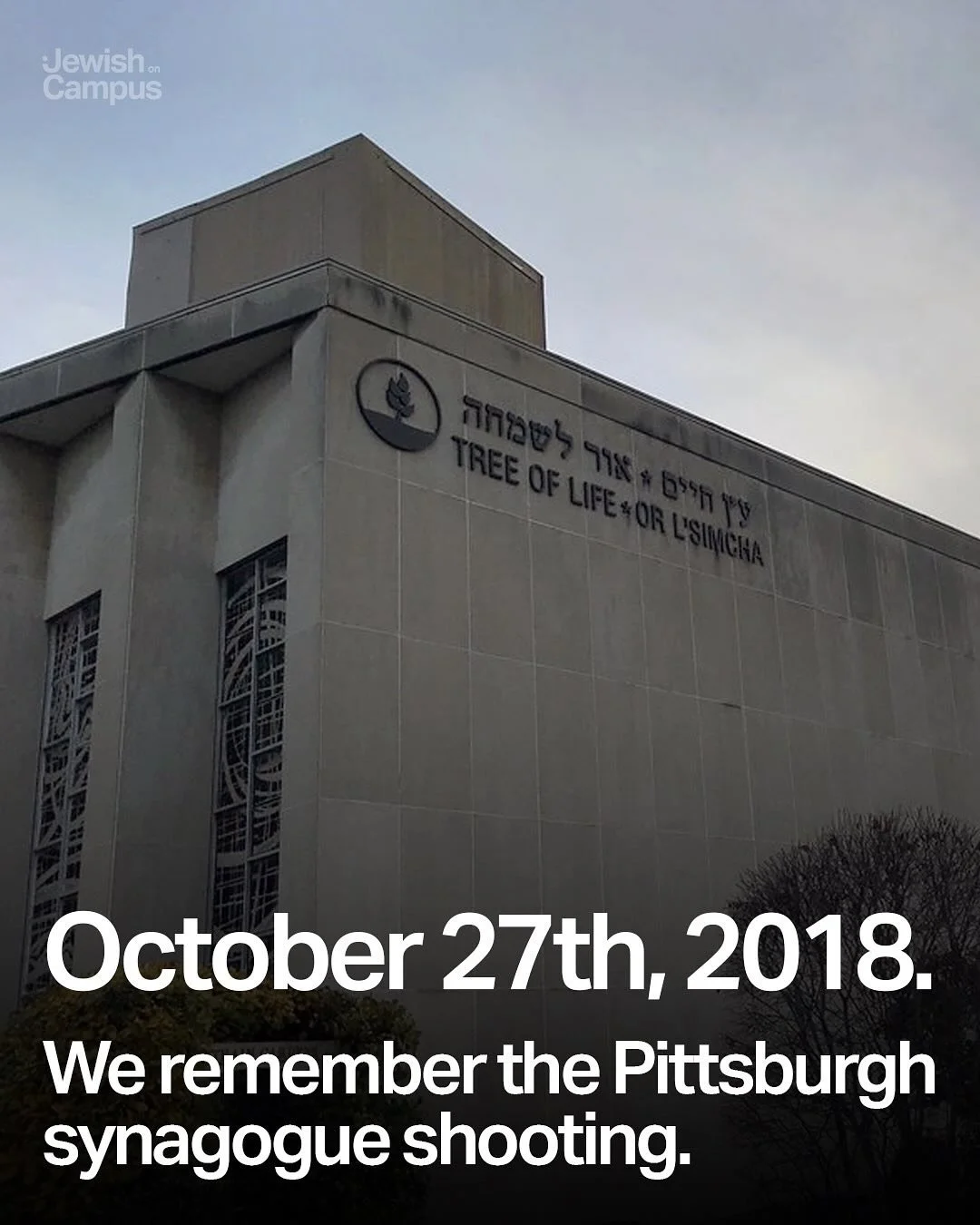 Eight years. We remember the Pittsburgh synagogue shooting.
