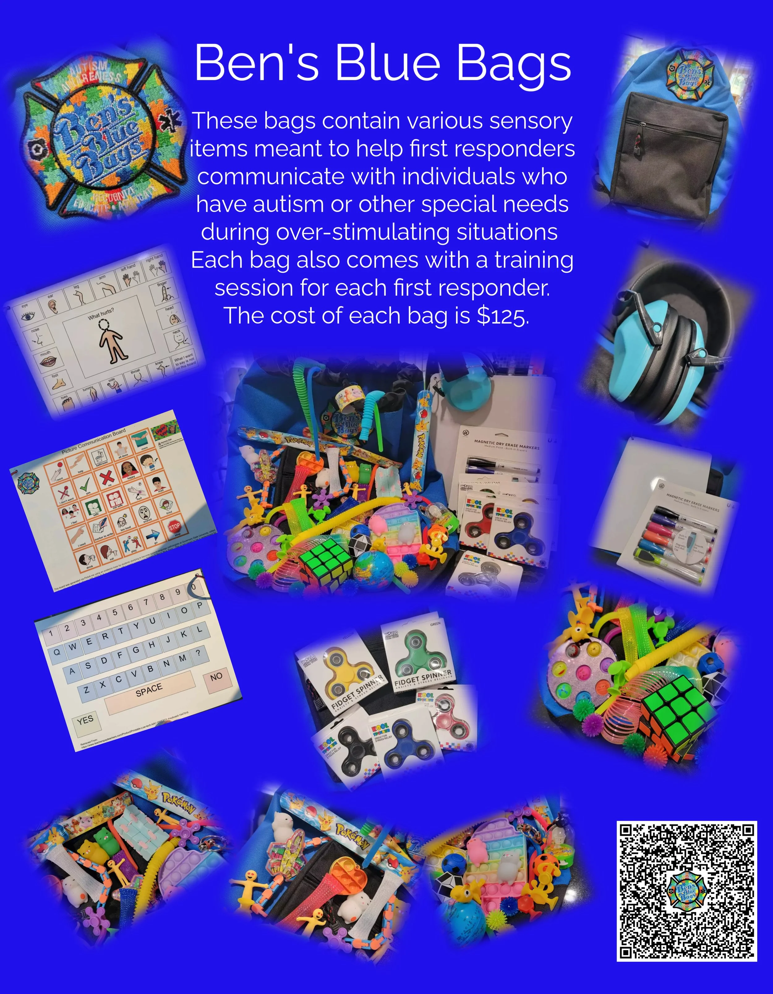 Initiatives ~ Ben's Blue Bags & Project Lifesaver — Logan's Love ...
