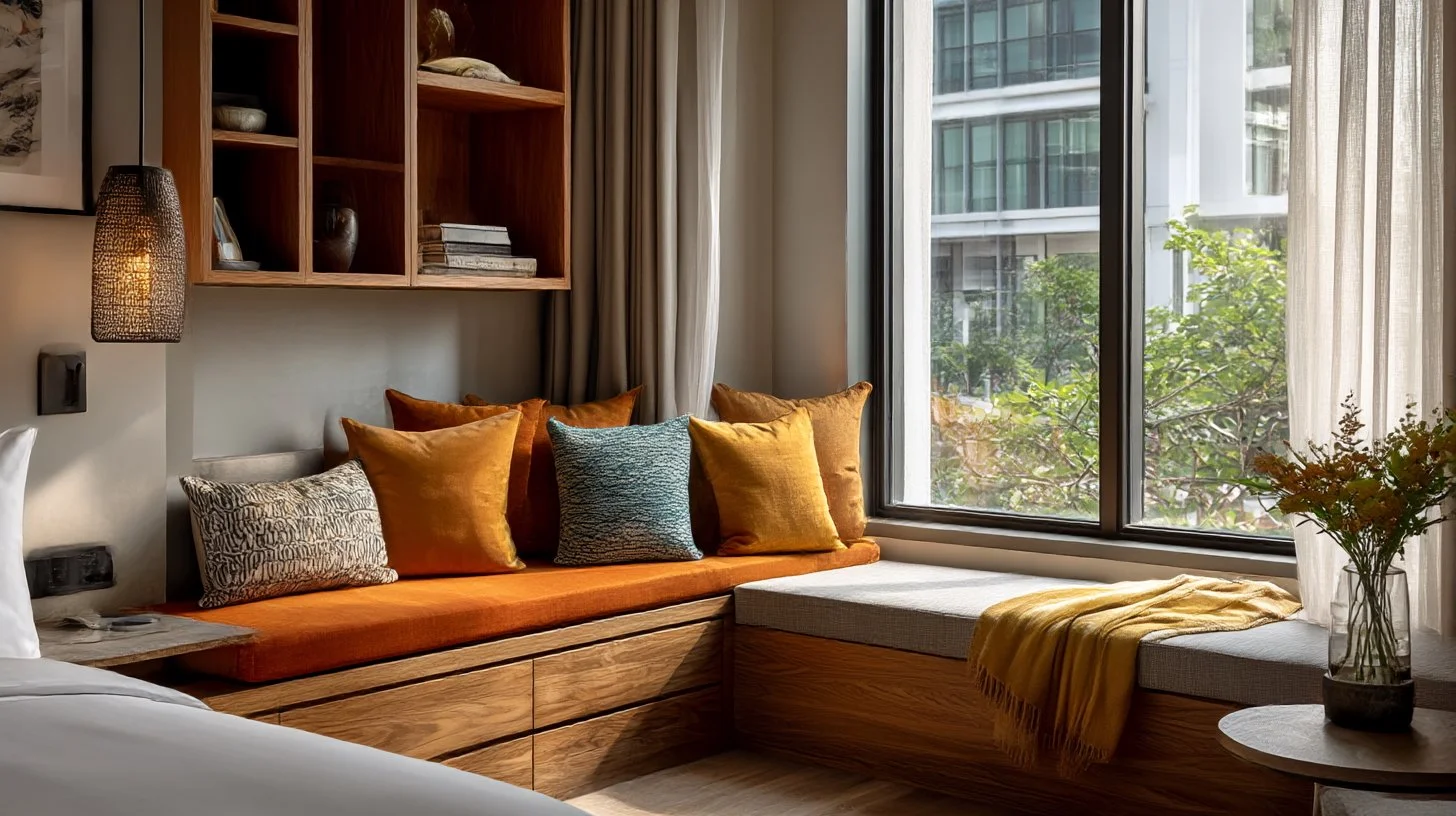 Maatkussen Amsterdam raam