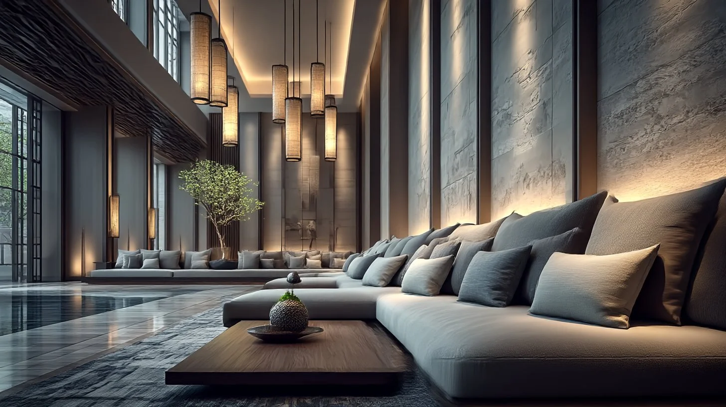 hotel with tailor made cushions