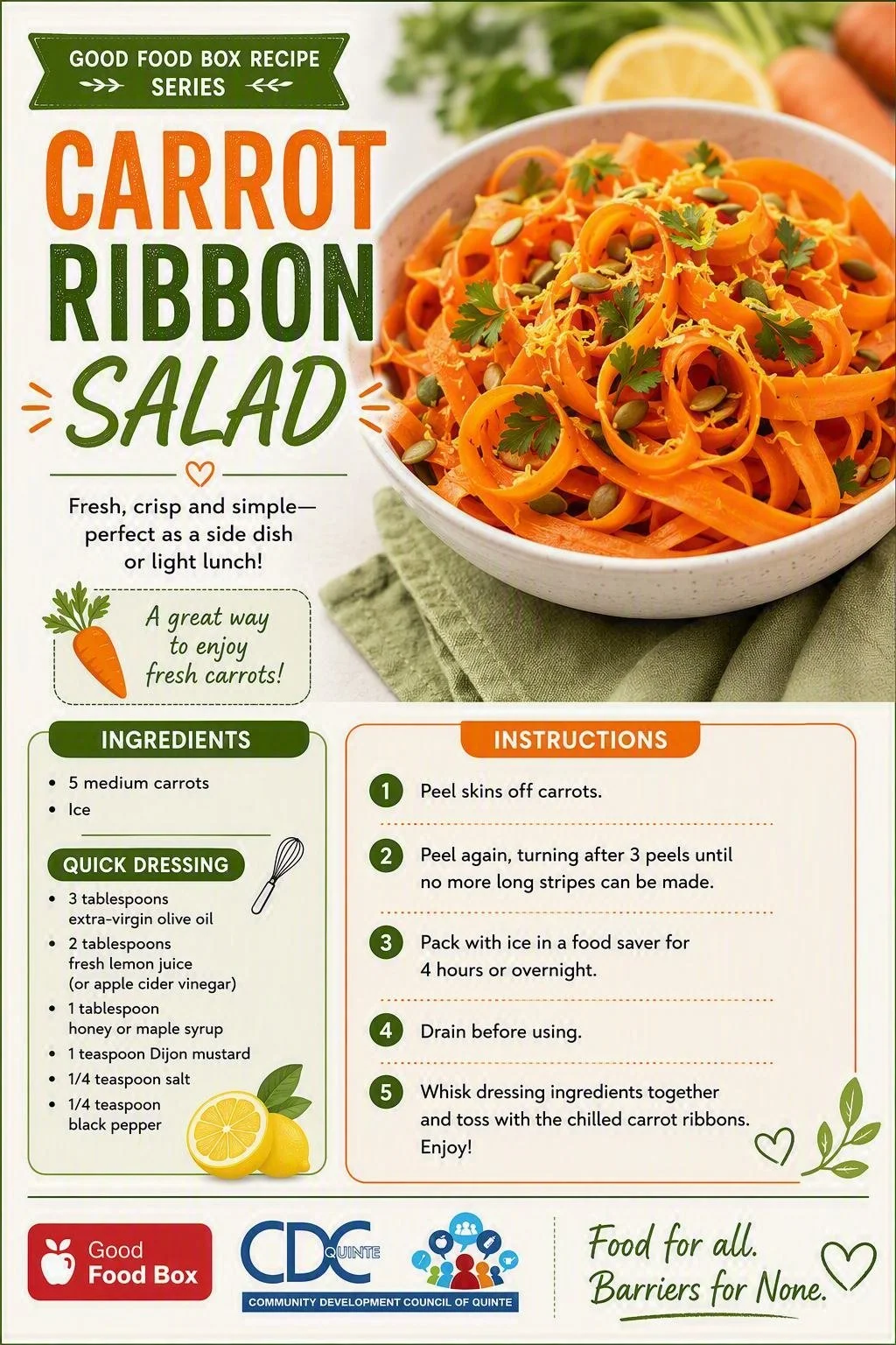 Carrot Ribbons