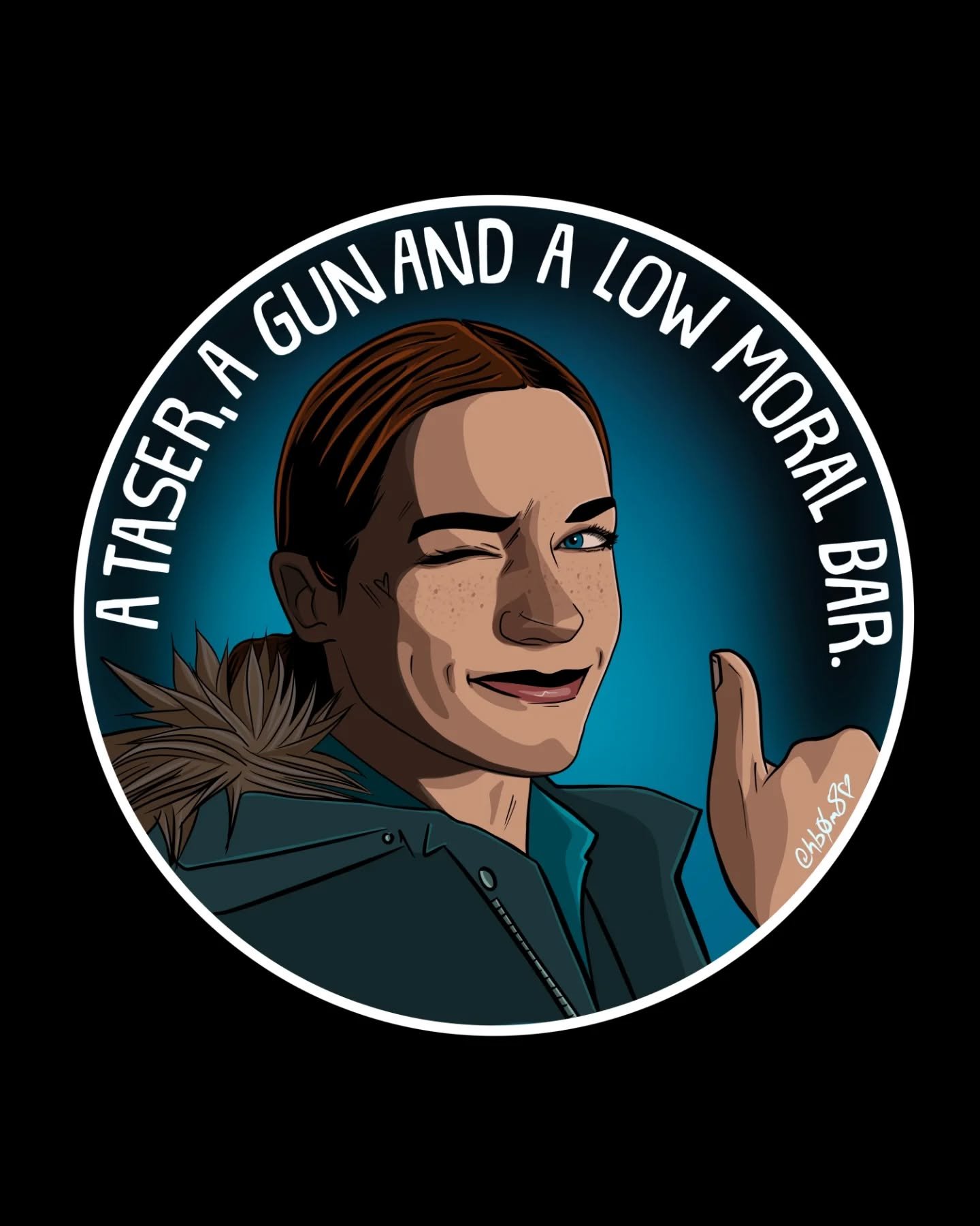 I wouldn't expect anything less. 😏

#revival #revivalday #revivalcomic #melaniescrofano #danacypress