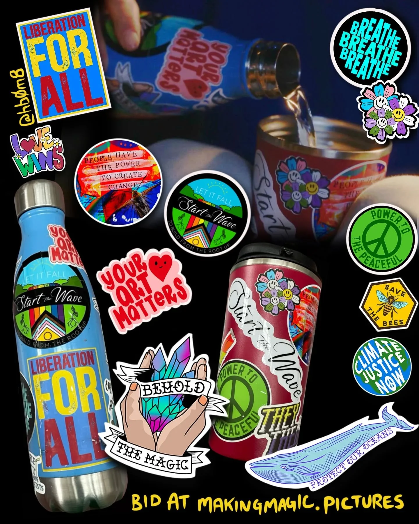 Hey friends! &hearts;️

Some of you may know (and if not, you do now!) that I had the enormous pleasure of working on the graphics for MAGIC - the short film written and directed by Dominique Provost-Chalkley and starring Taylor Hickson. 😍

@makingm