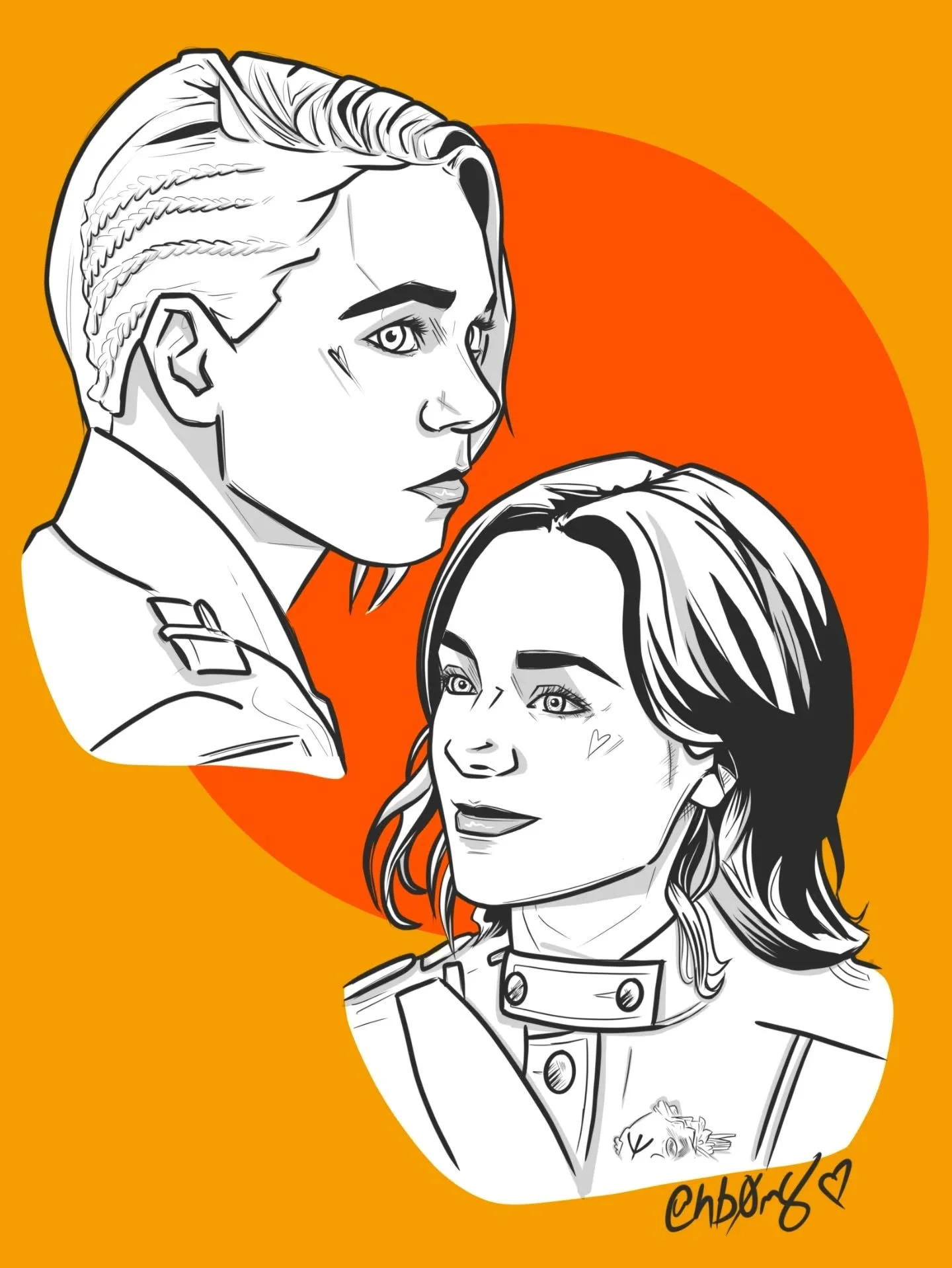 An old one, reimagined. 🫶

#motherlandfortsalem #motherlandfortsalemfanart #raellecollar #scyllaramshorn #raylla #rayllafanart #taylorhickson #amaliaholm