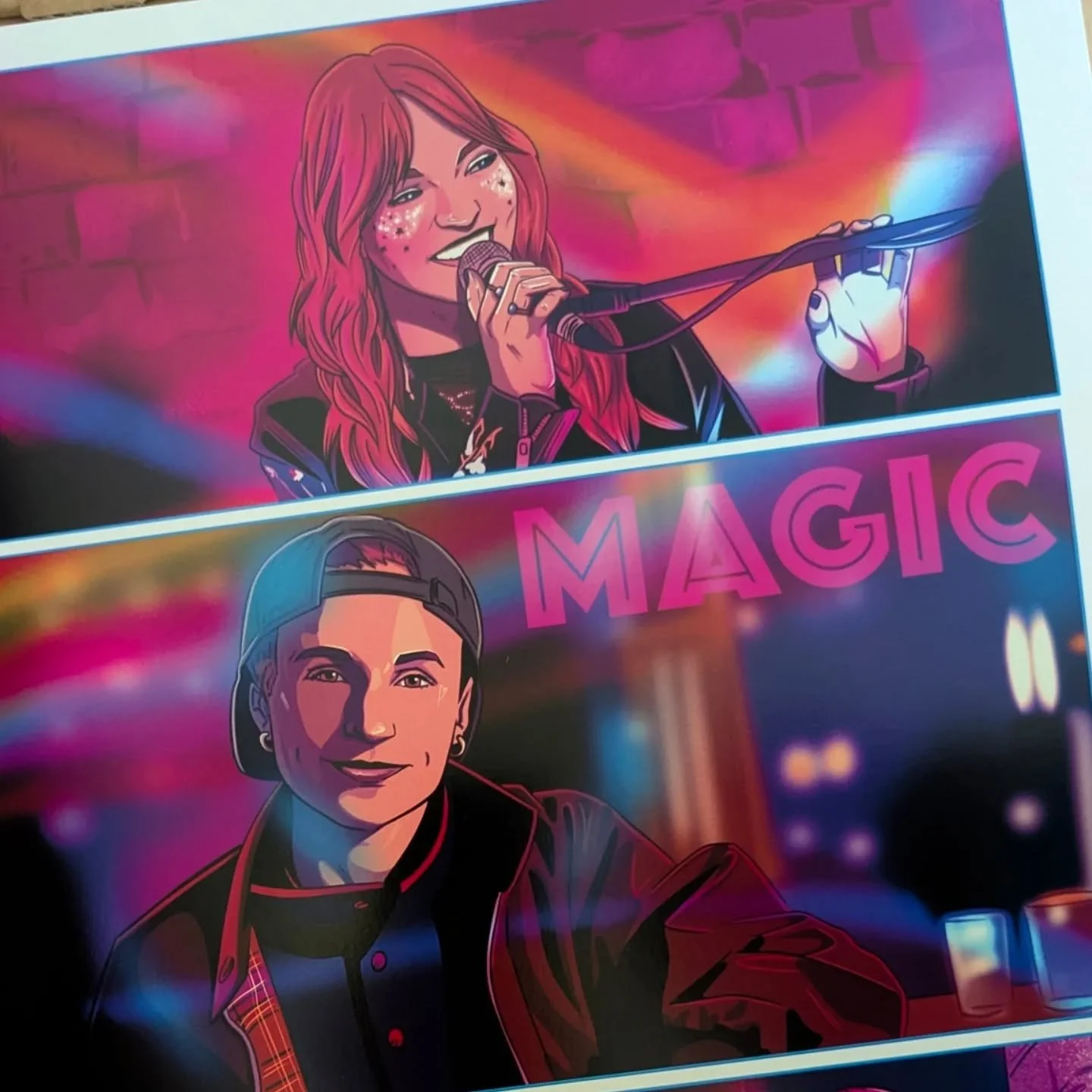 I can't really express with words what it means to have been a part of this special film. How did I get so lucky, eh? To work alongside the creative genius that is @dominiquep_c to help bring their artistic ideas to life for MAGIC has been a dream. (