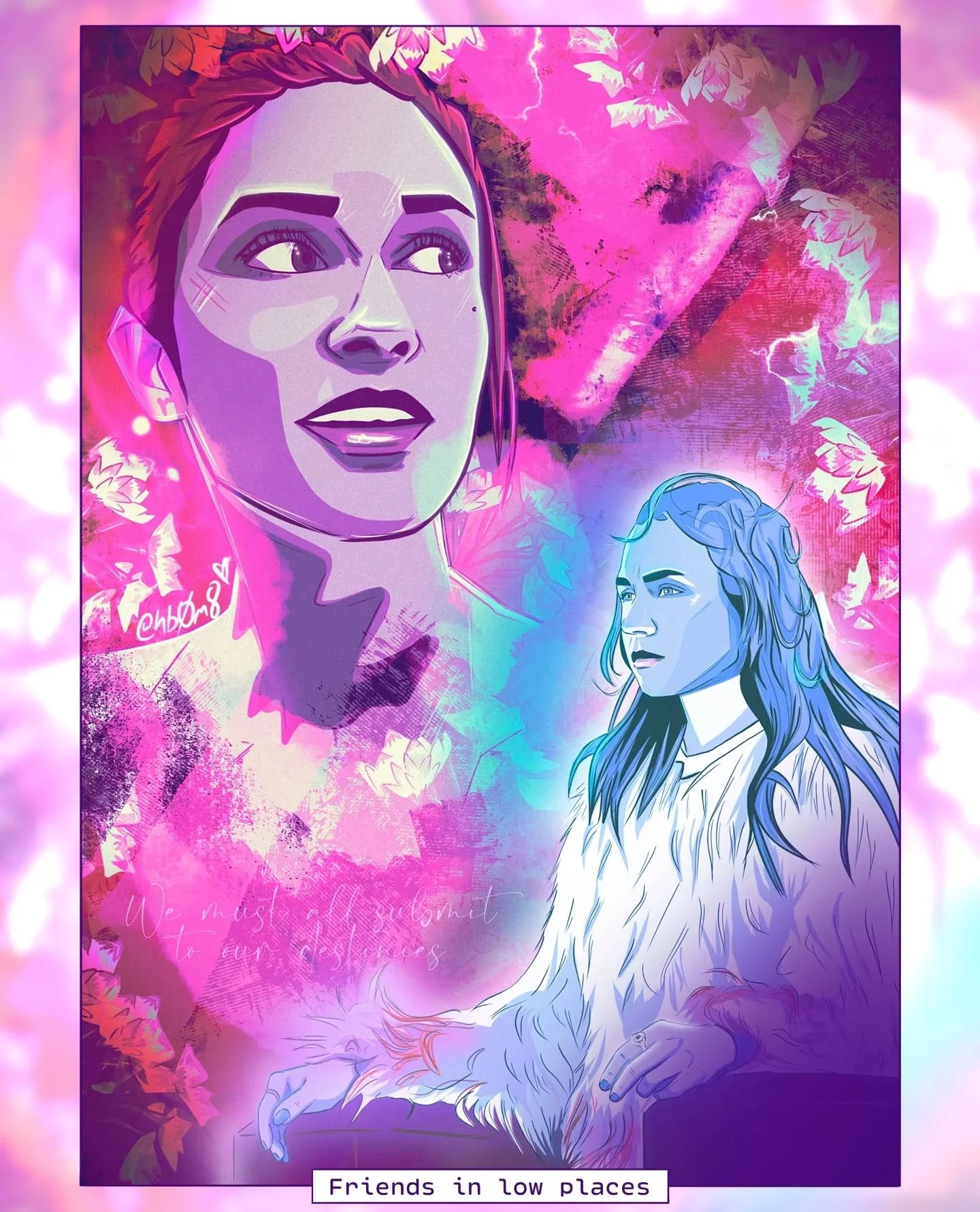 It's Christmas Eve! 🌸

Thank you for your support this year - I am eternally grateful for you. Whether you're signed up to my art in the mail club, bought prints, hired me for a commission, ordered a custom jacket, hugged and/or high fived me at a c