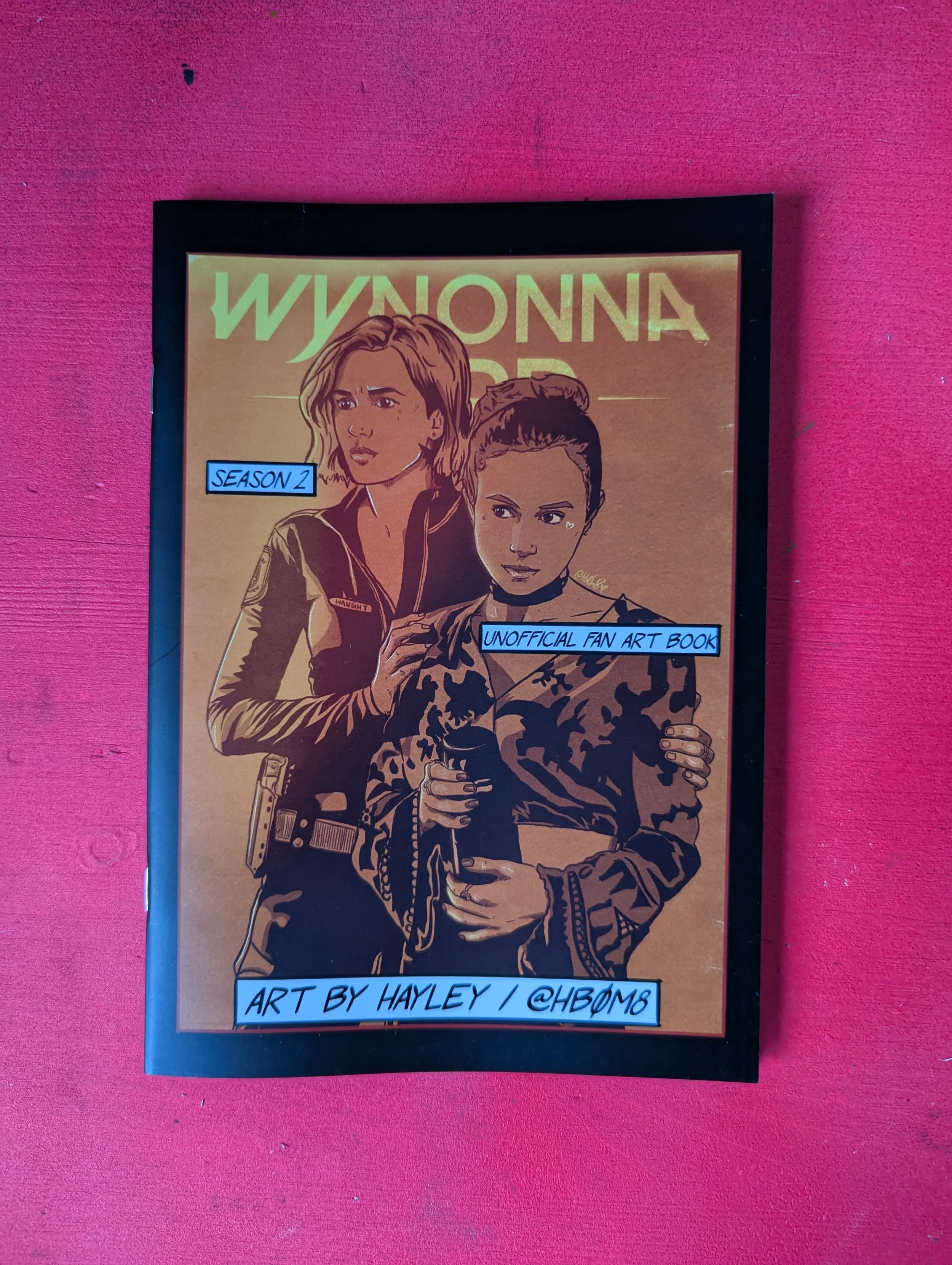 Wynonna Earp Season 2 Fan Art Book