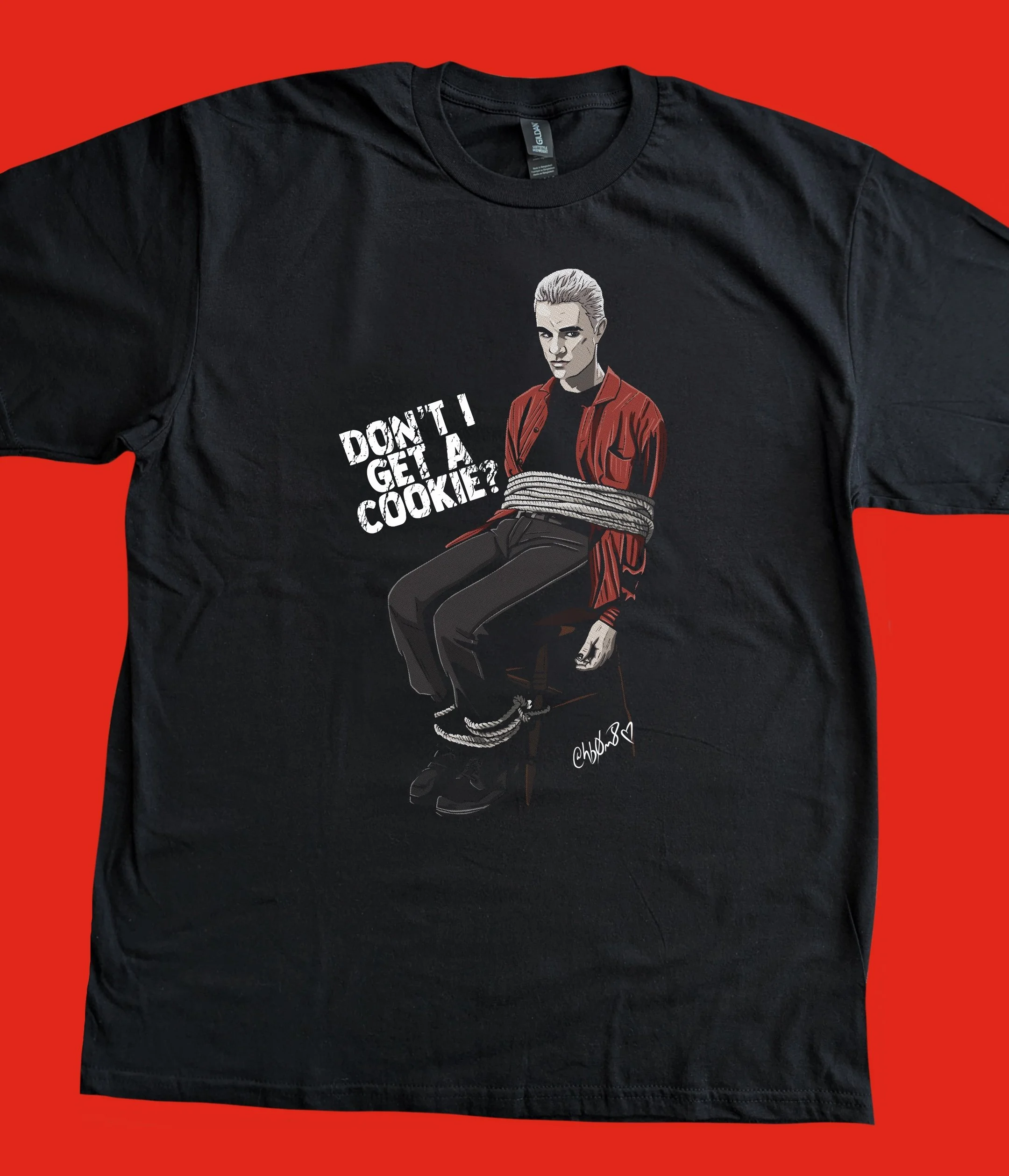 Spike BtVS - Don't I get a Cookie? Tee