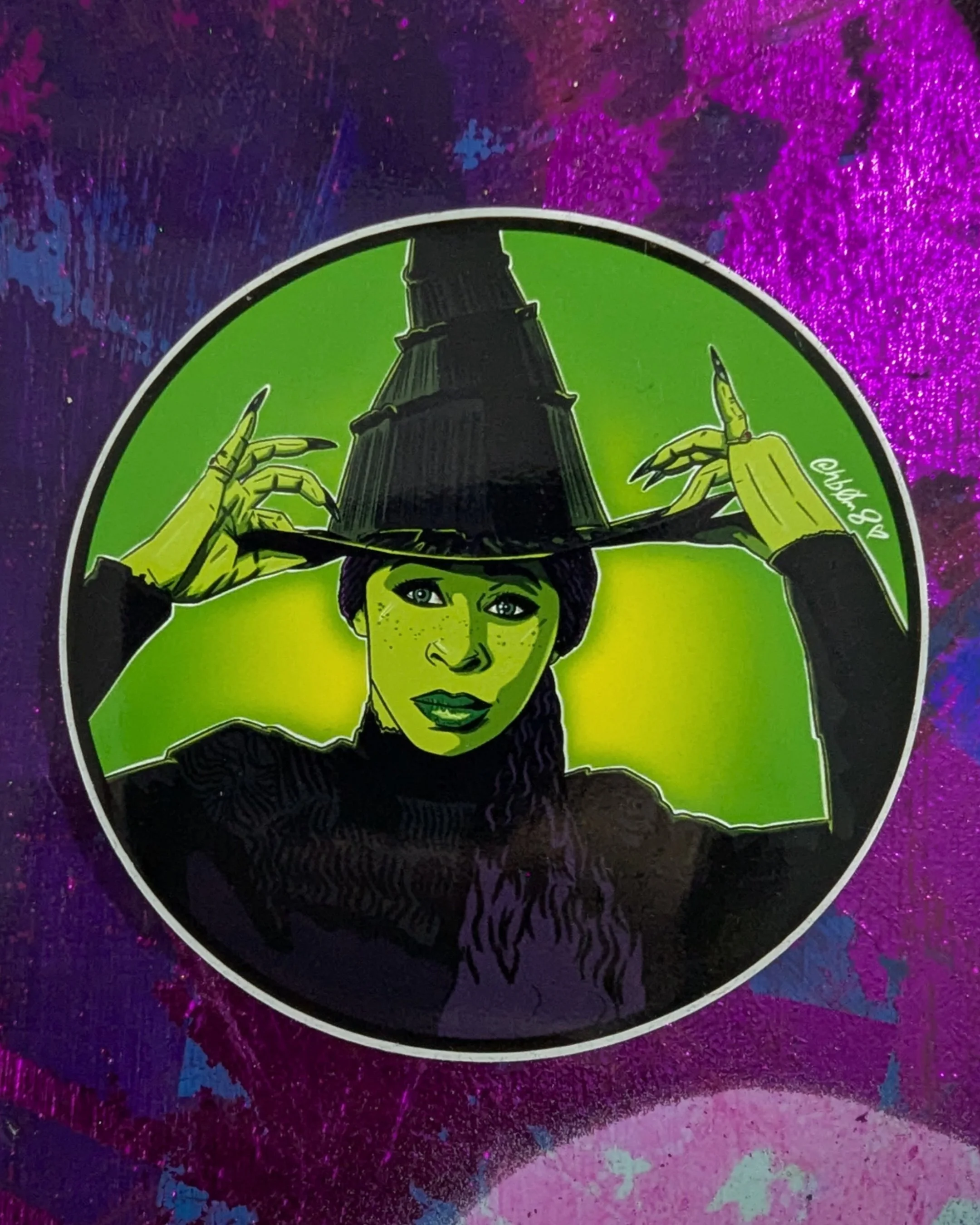 Elphaba Vinyl Sticker