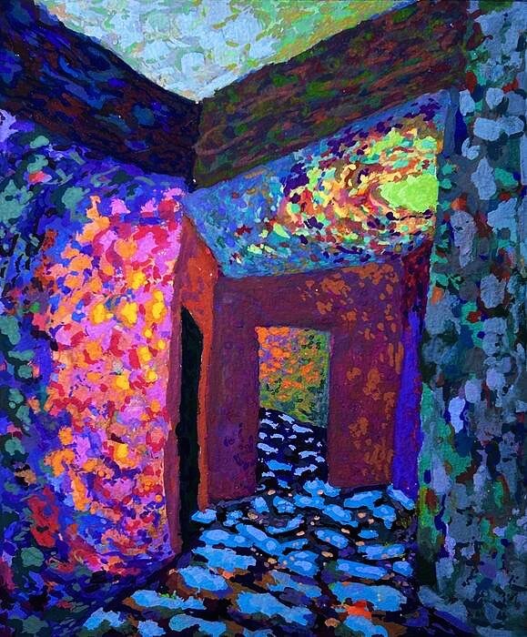 &lsquo;Doorways&rsquo; and &lsquo;Luminescent Hallway&rsquo; by Michelle Luther

&ldquo;I work mainly in gouache and oil paint, and my subject matter consists of interior spaces and landscapes. I feel that individual spaces have a unique voice, and I