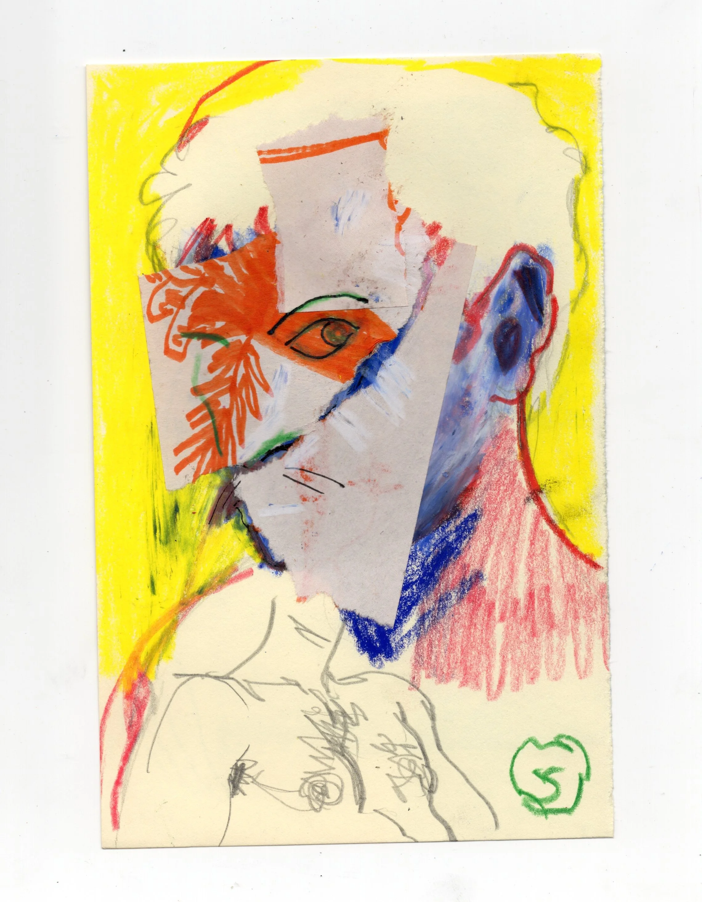 Self Portrait in Collage