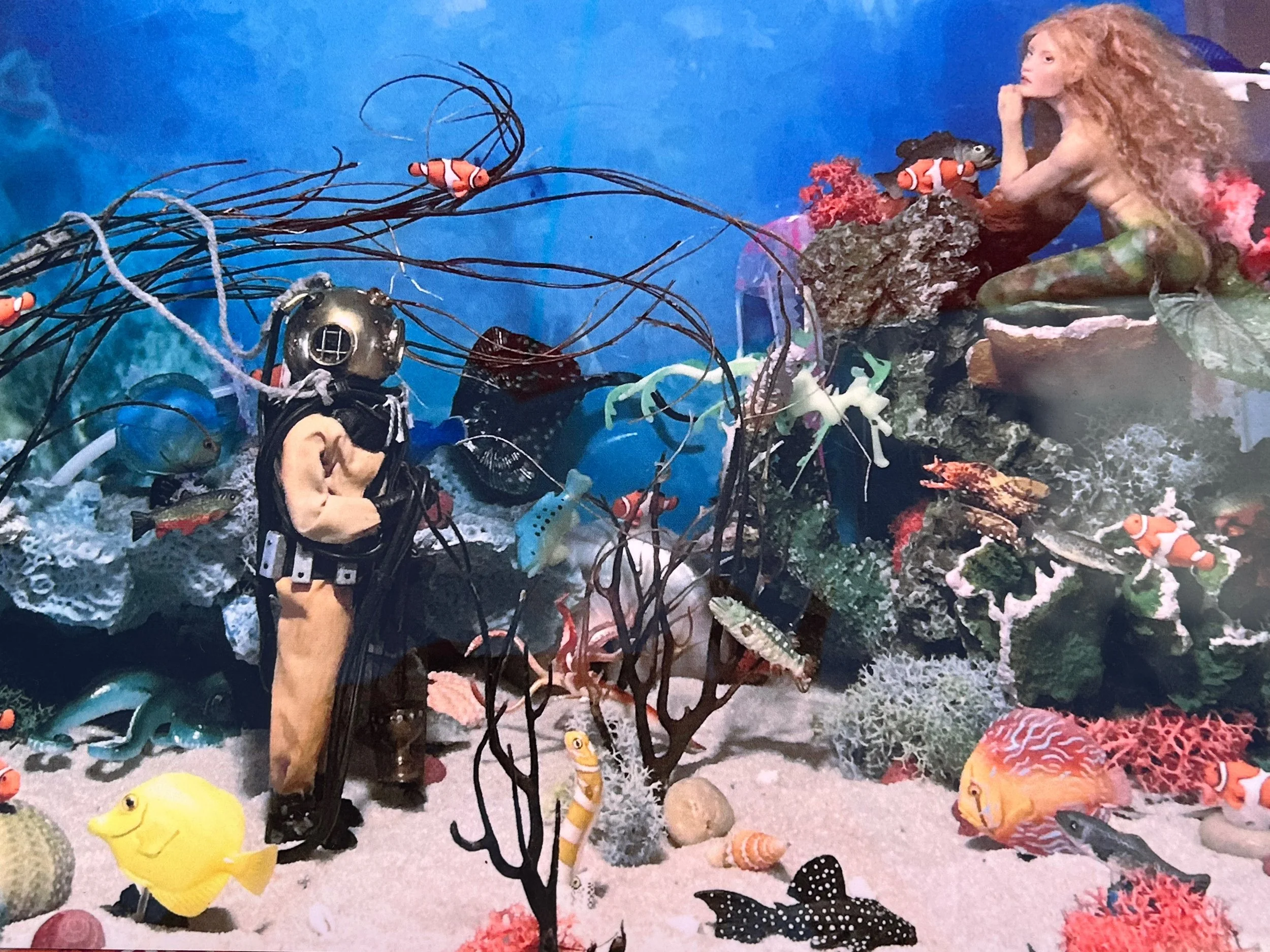 Diver Dan meets Queen Minerva