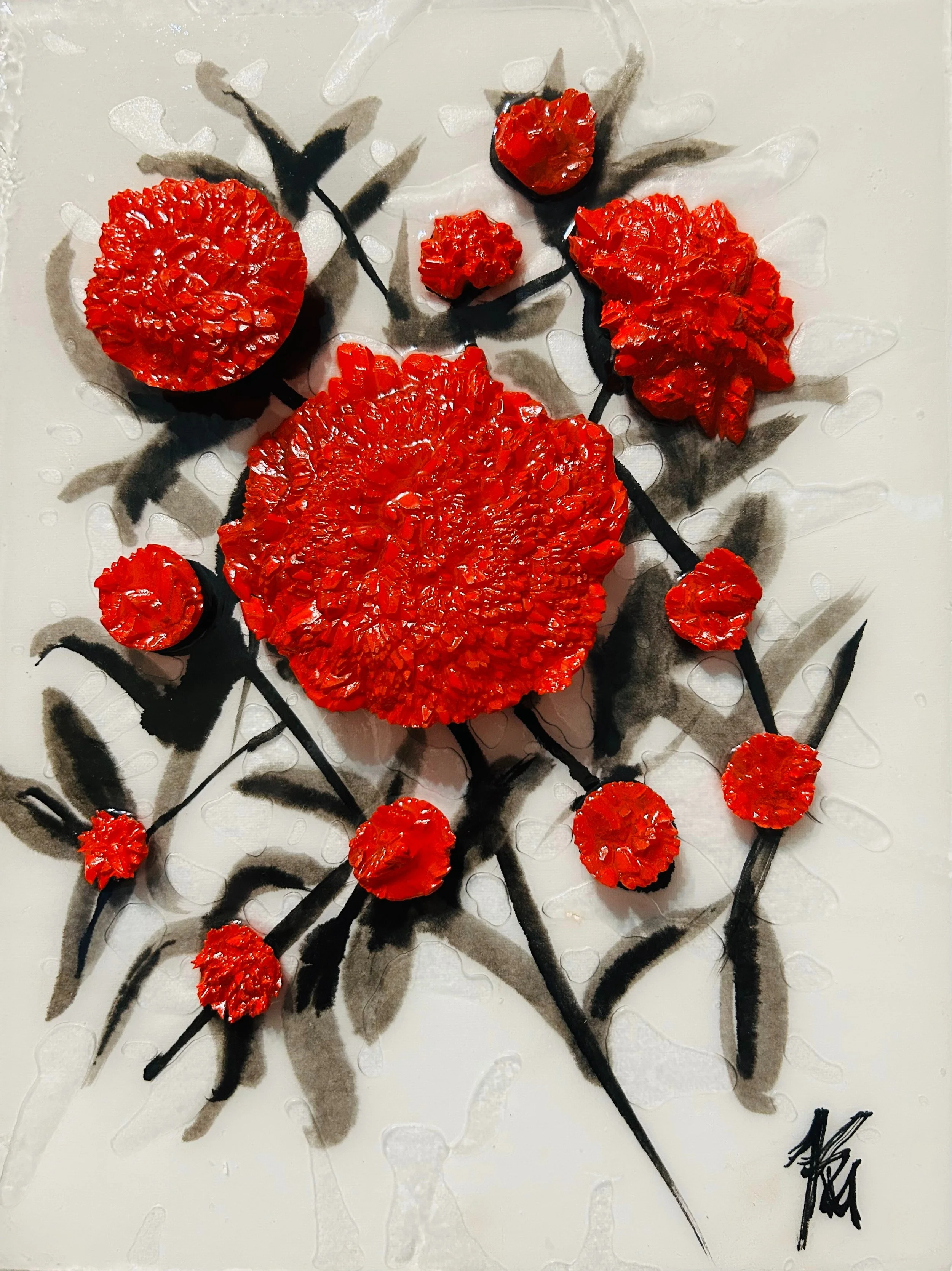 Pyones, Field, Flowers of Evil, Flowers for Tita, White Irises