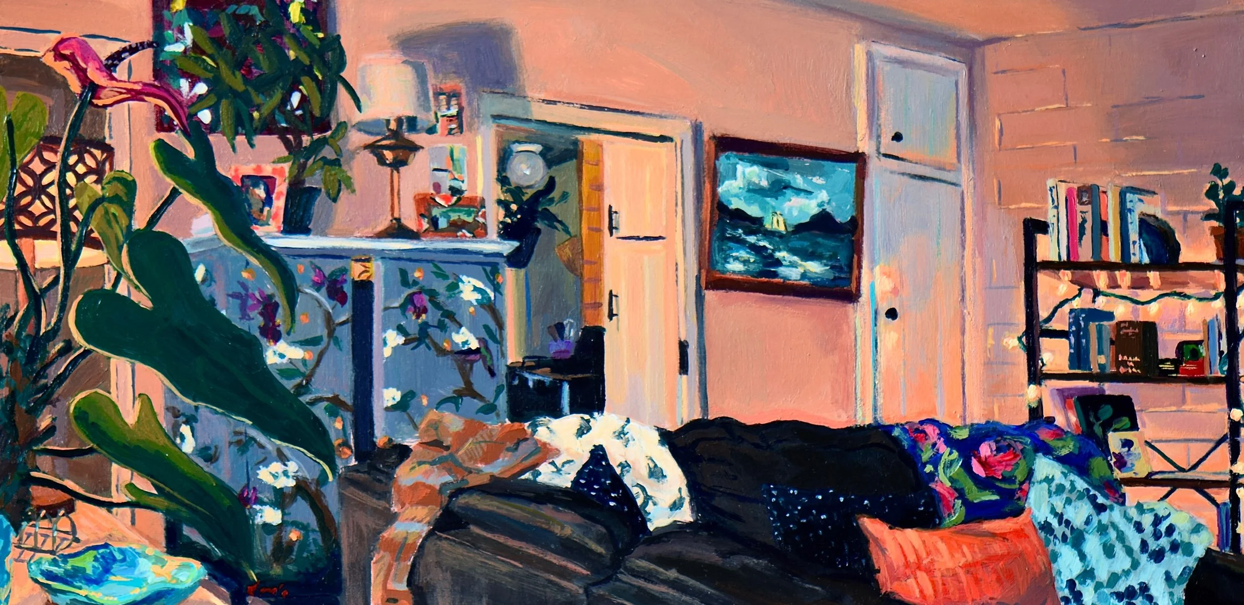 The Artist's Living Room