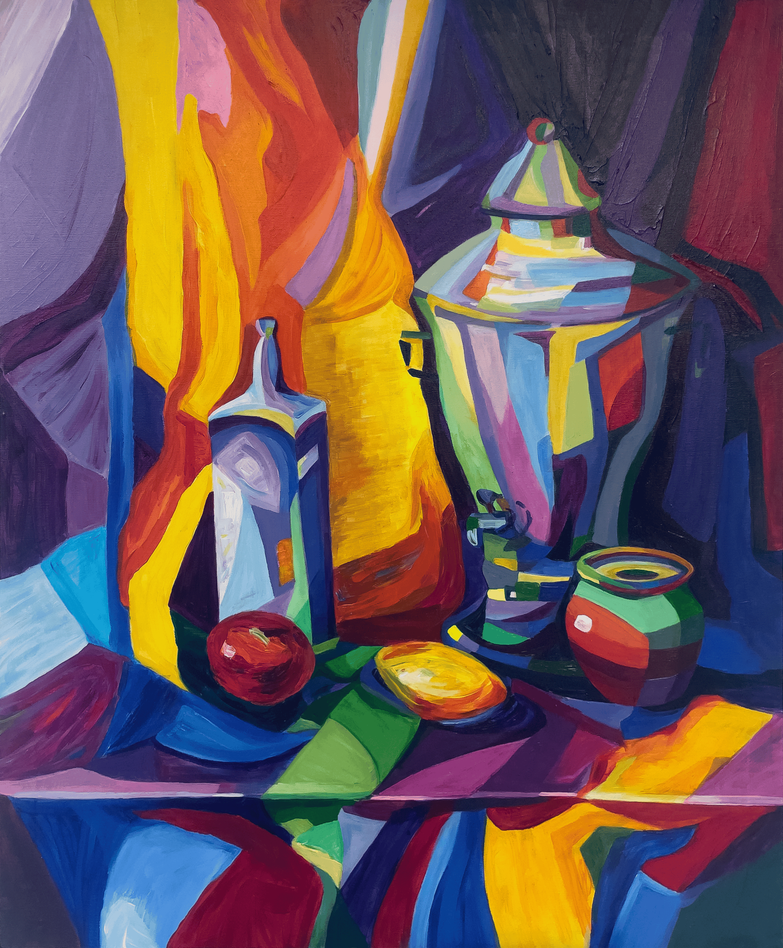 Purple Still Life