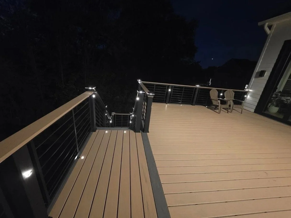 DekLights black 12 volt caps for Trex , Eye-Lights, In-Floor Lights, and Step-Riser Lights