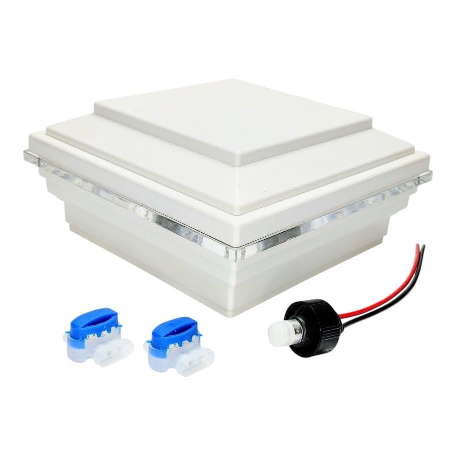 Trex Lighted Post Cap 12 volt Low Voltage post cap for Trex brand railings