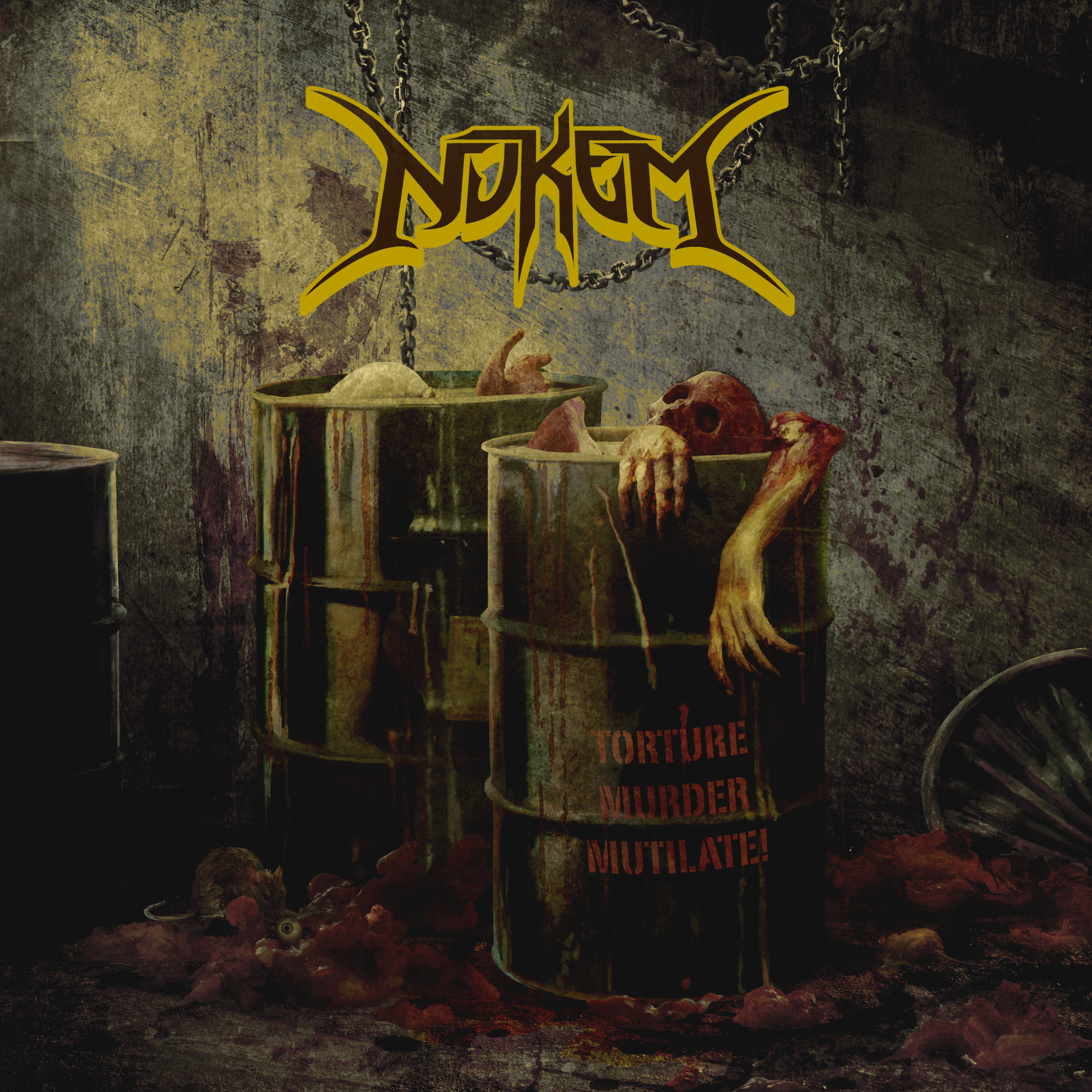 ☢️Thrash Metal Outfit NUKEM Unleashes Lyric Video for Death-Inspired New Single, "Torture, Murder, Mutilate!"☢️