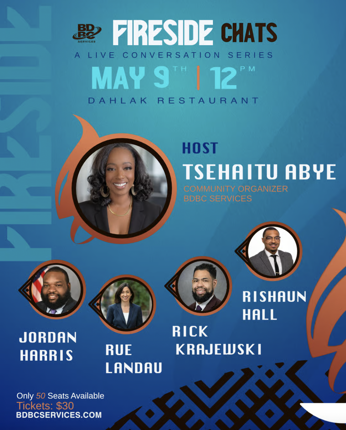 Fireside Chats with Tsehaitu Abye at Dahlak Paradise
