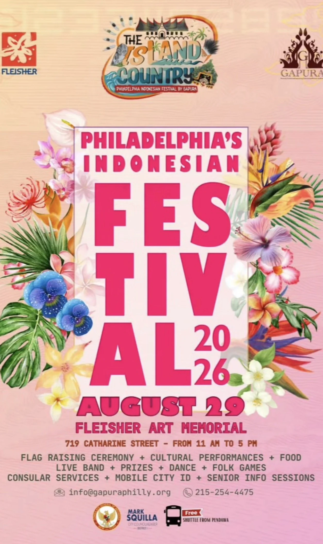 Gapura Indonesian Cultural Celebration at Fleisher Art Memorial