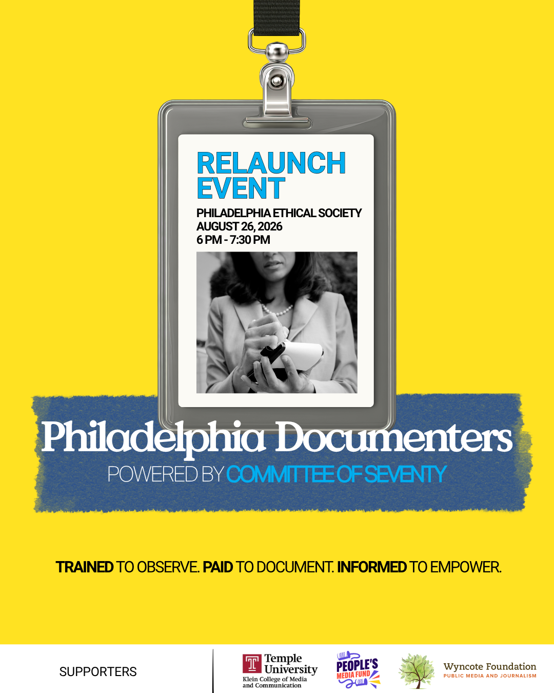 Philadelphia Documenters Relaunch