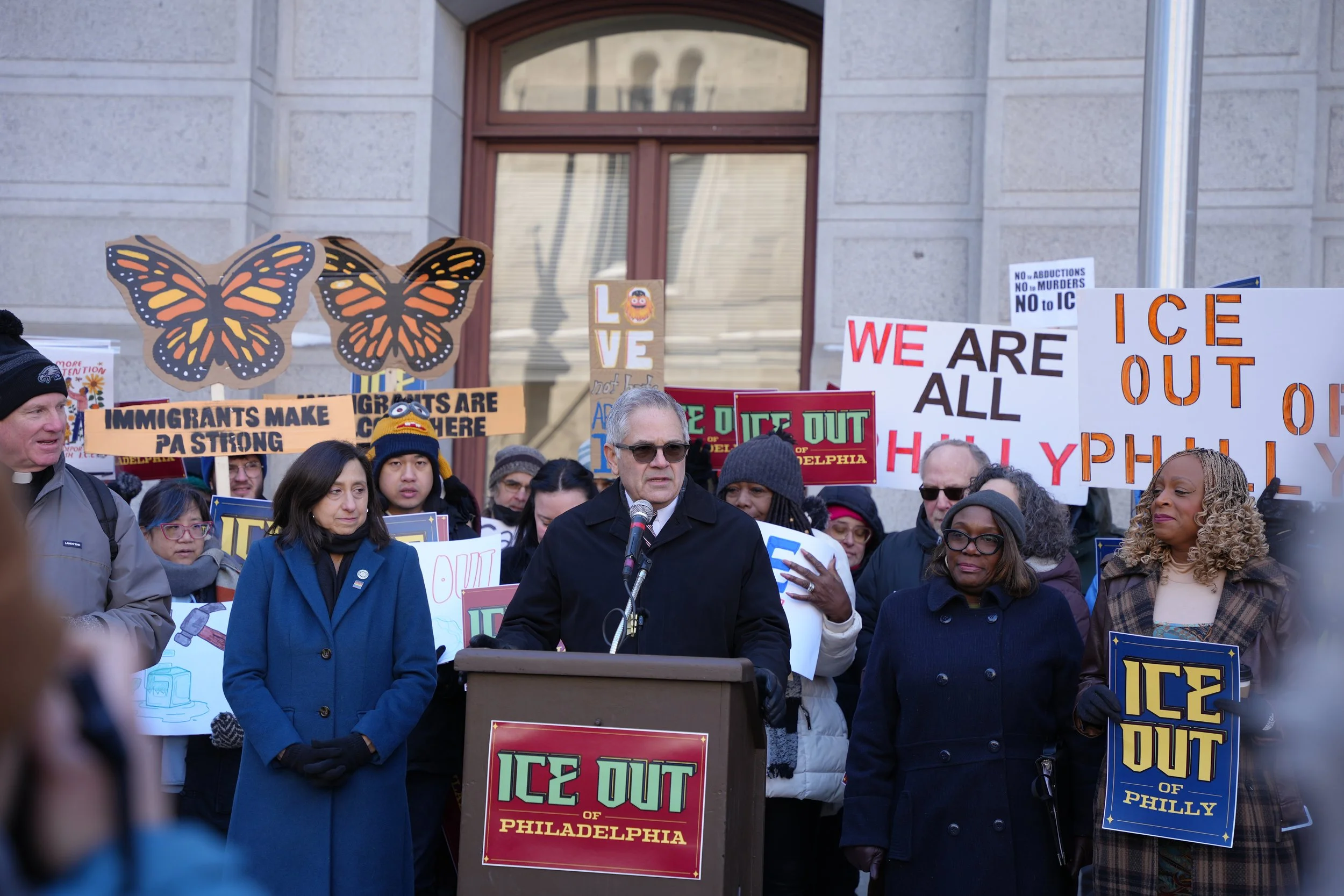 Philly City Councilmembers, immigrant advocates announce ICE Out bill package cracking down on ICE agents and operations in the city