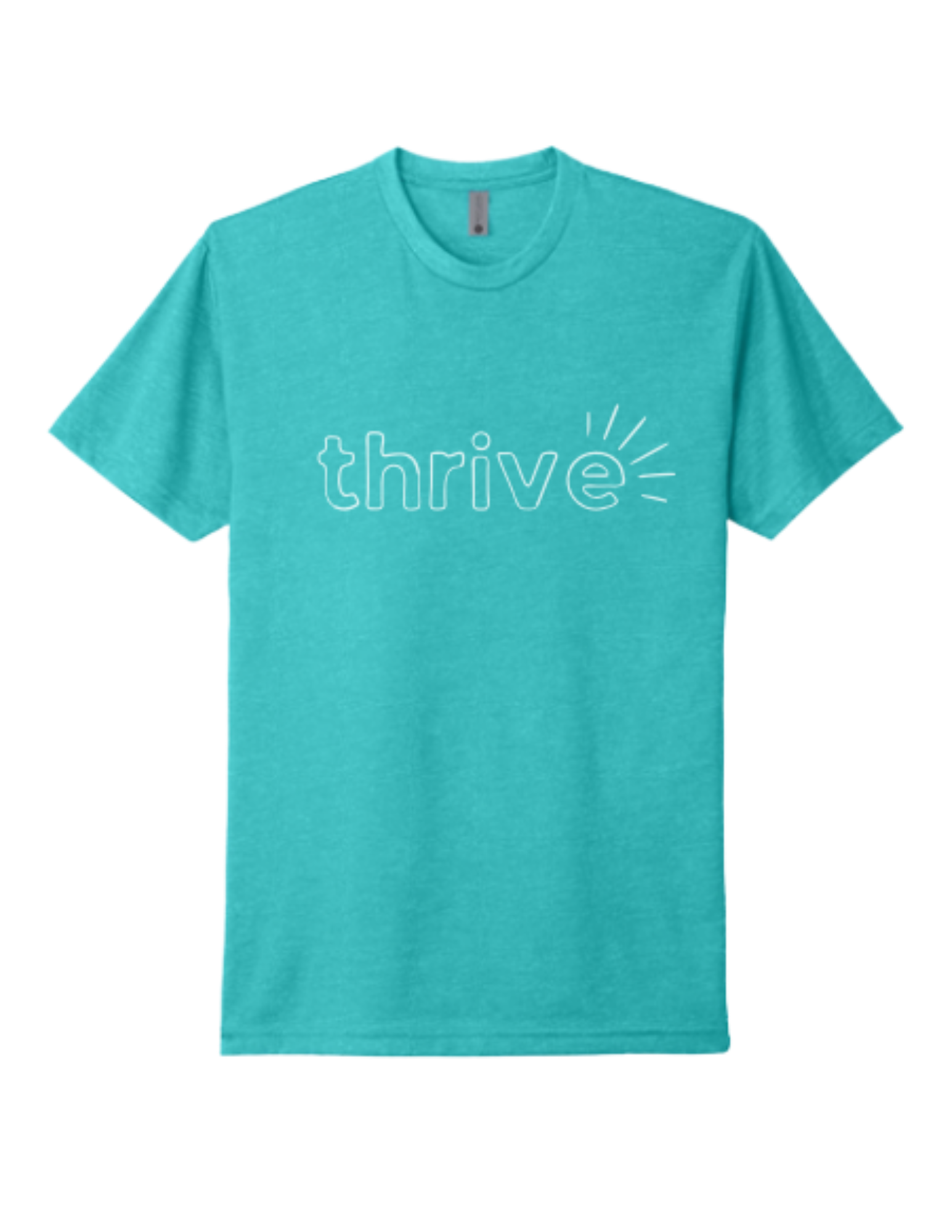 Teal THRIVE T-Shirt.png