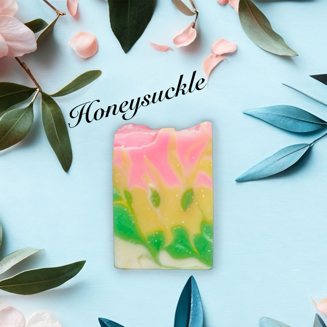 Honeysuckle Artisan Soap Bar
