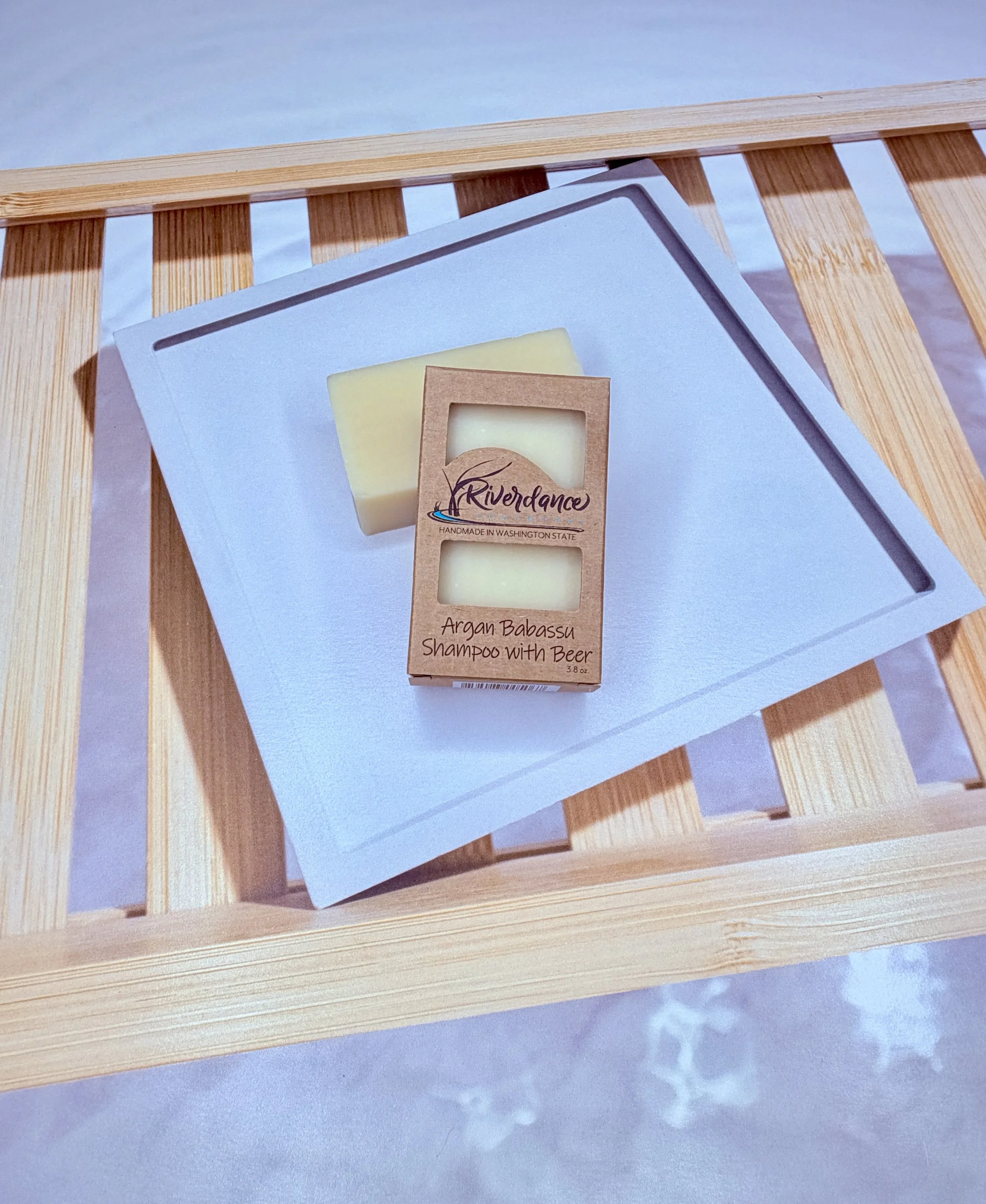 Argan Babassu Shampoo w/ Beer Soap Bar