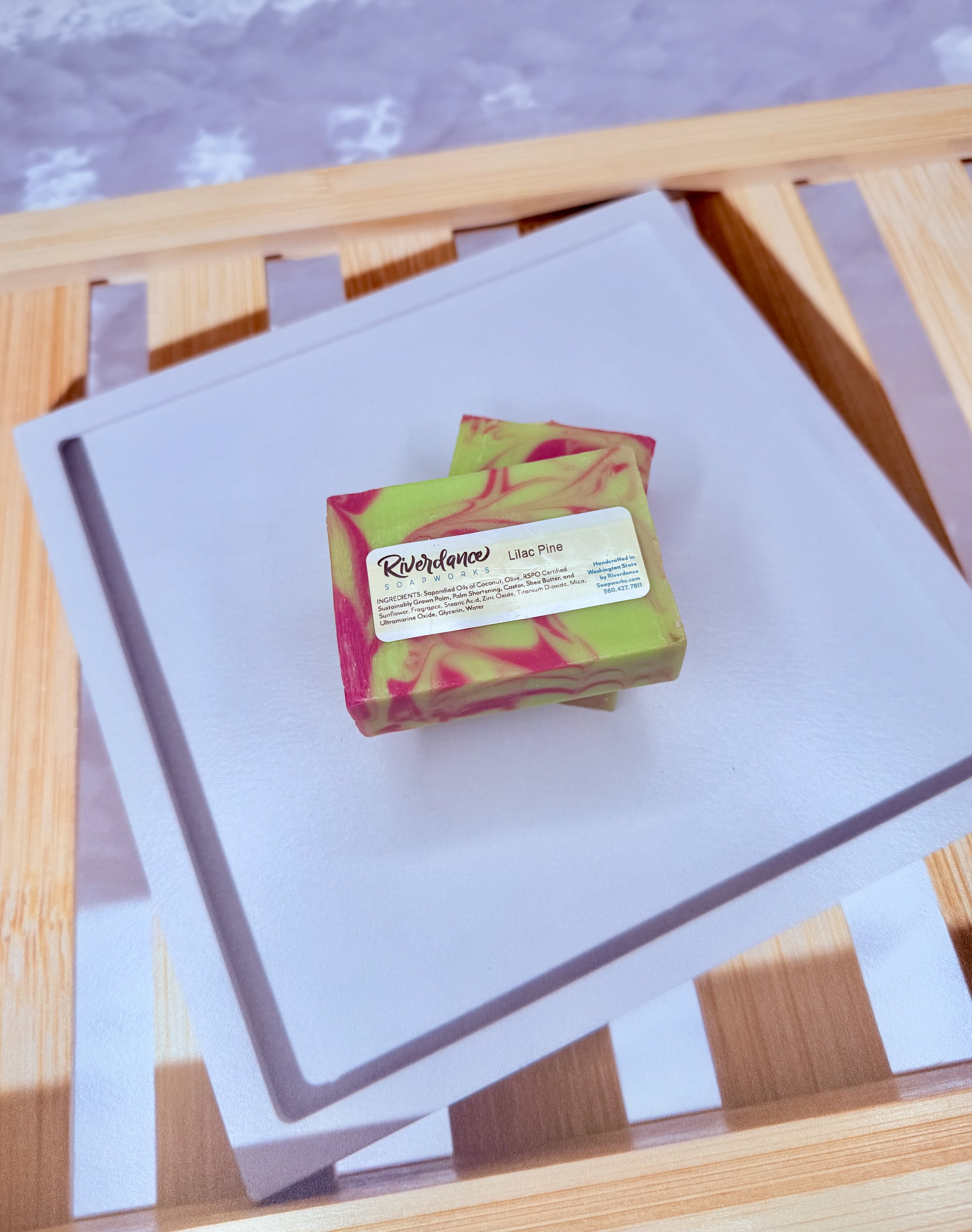 Lilac Pine Soap Bar - Wholesale