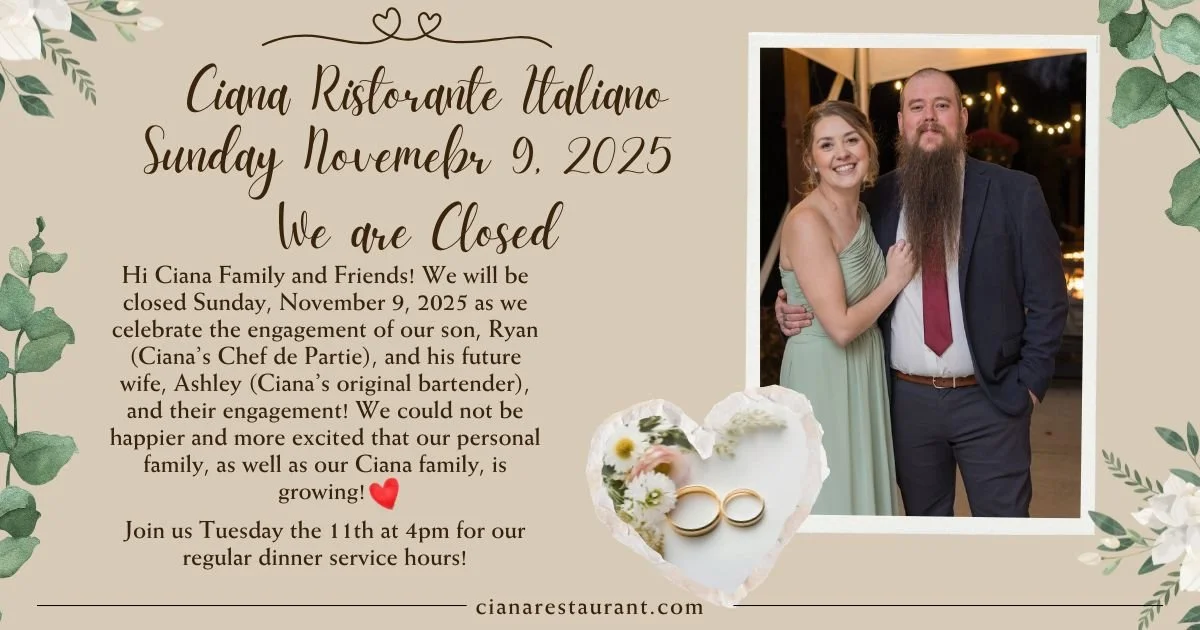 We are closed Today!