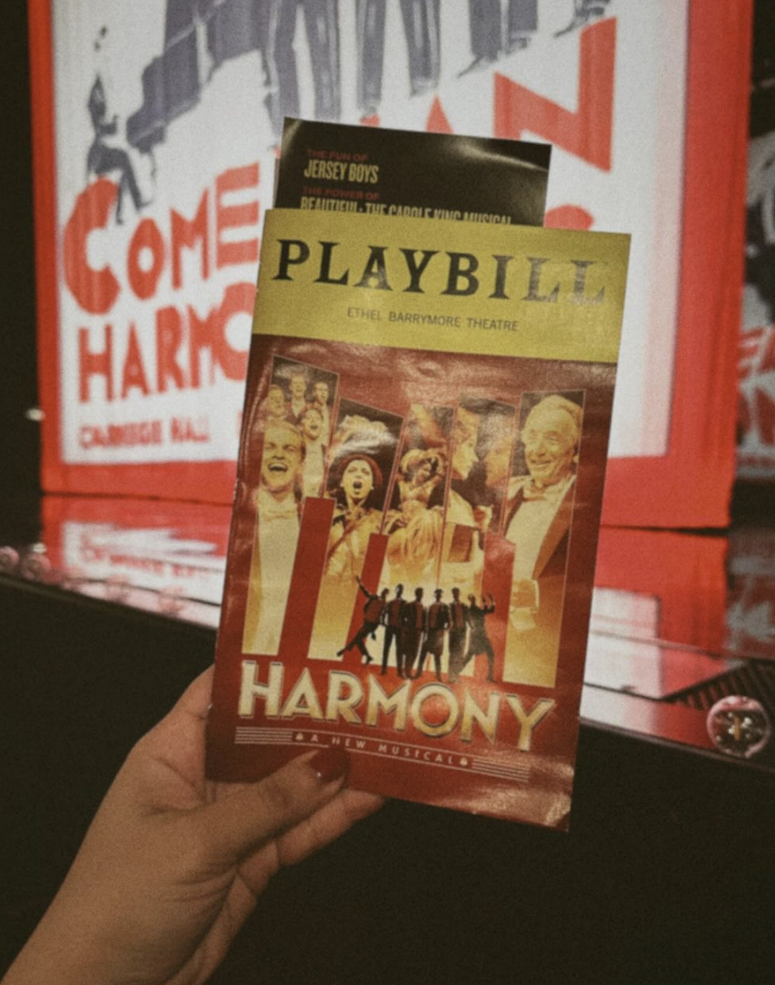 maybe ally…sees “Harmony: A New Musical”