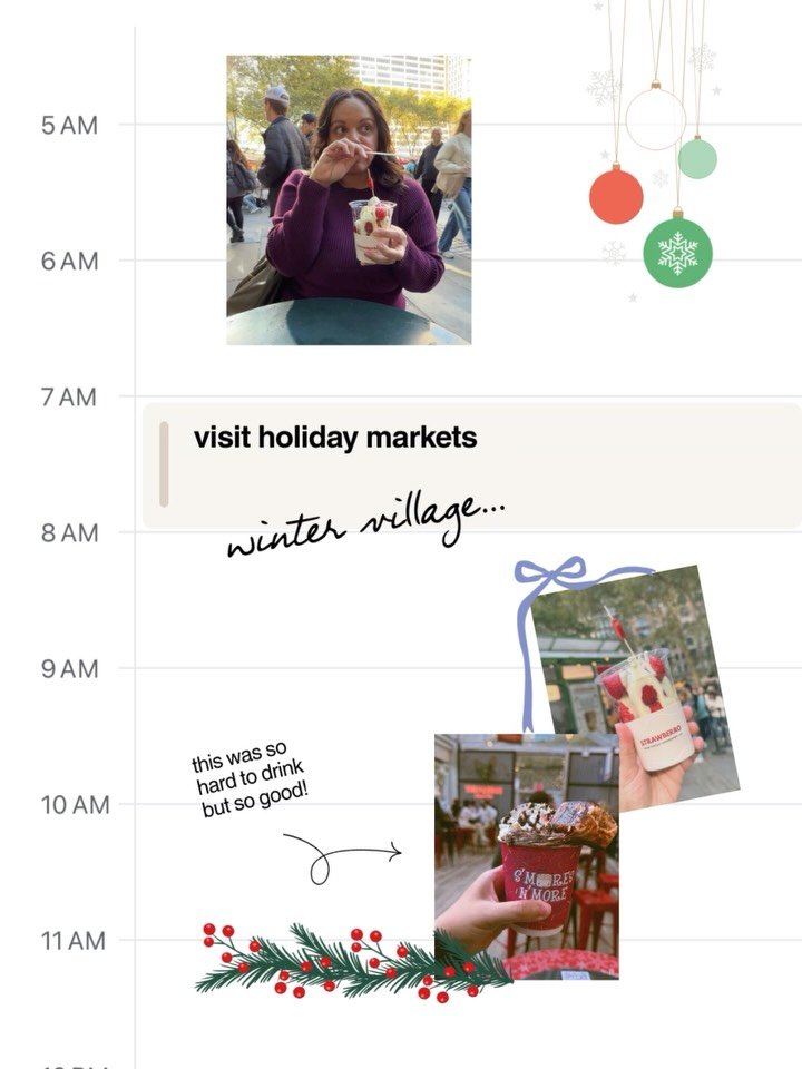 nyc holiday markets. 🎁🎄❄️

spent the week hopping between three of nyc&rsquo;s coziest holiday spots. had a great time exploring all the incredible food and vendors selling amazing gifts for the holidays. here&rsquo;s where i went:

&bull; Bryant P