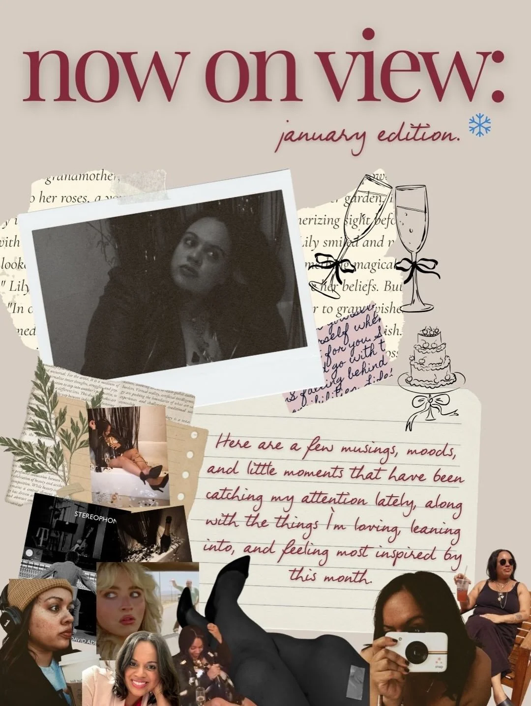 now on view: january 🖤

your monthly zine edit of what&rsquo;s in, what&rsquo;s out, and what&rsquo;s catching my eye. think quiet city mornings, cozy routines, and moving a little slower through the streets of nyc. a few things i&rsquo;m loving thi