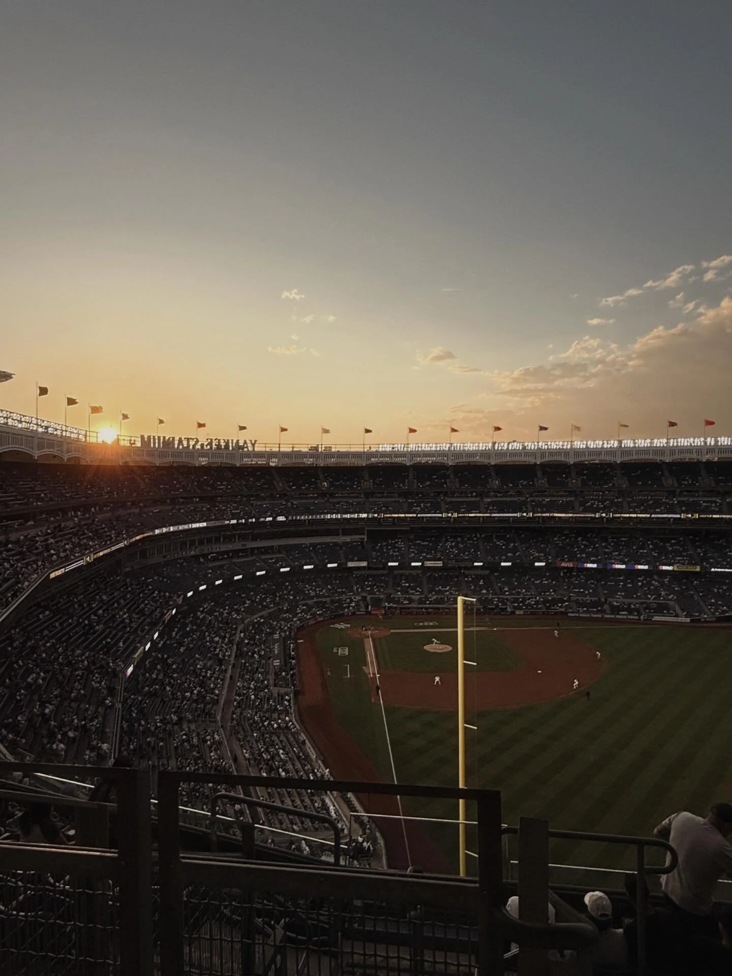 a night for mom. 

anyone who knew her knows how big of a yankee fan she was. how much she loved derek jeter and how watching a game at the stadium or the couch was always a good time. 

so in her honor. on her heavenly birthday we went to see the @y