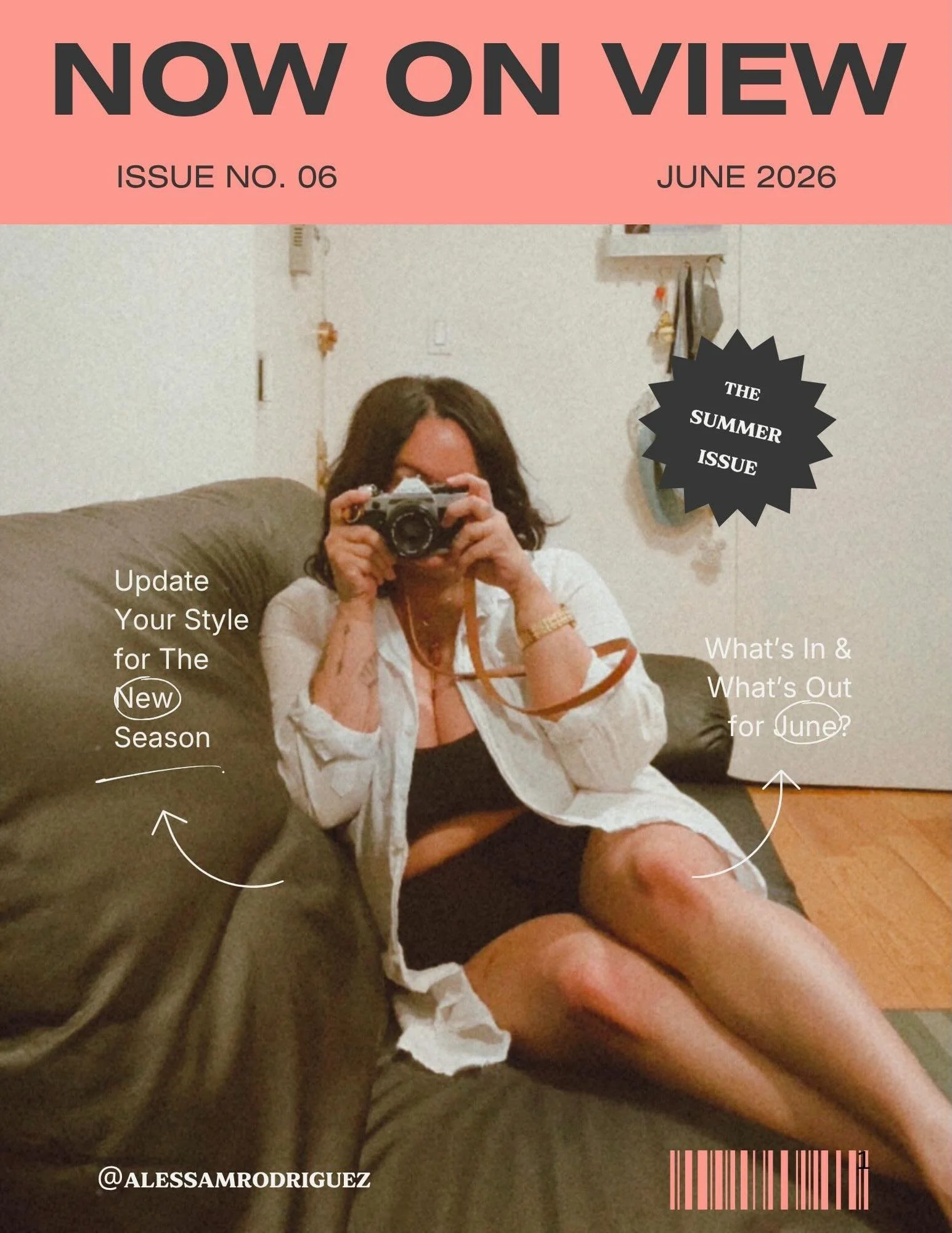 now on view: june edition ☀️

summer is slowly settling into the city, and honestly, i&rsquo;m not rushing it. this month&rsquo;s issue is filled with everything that&rsquo;s been inspiring me lately: books, music, style, beauty, slow days in new yor
