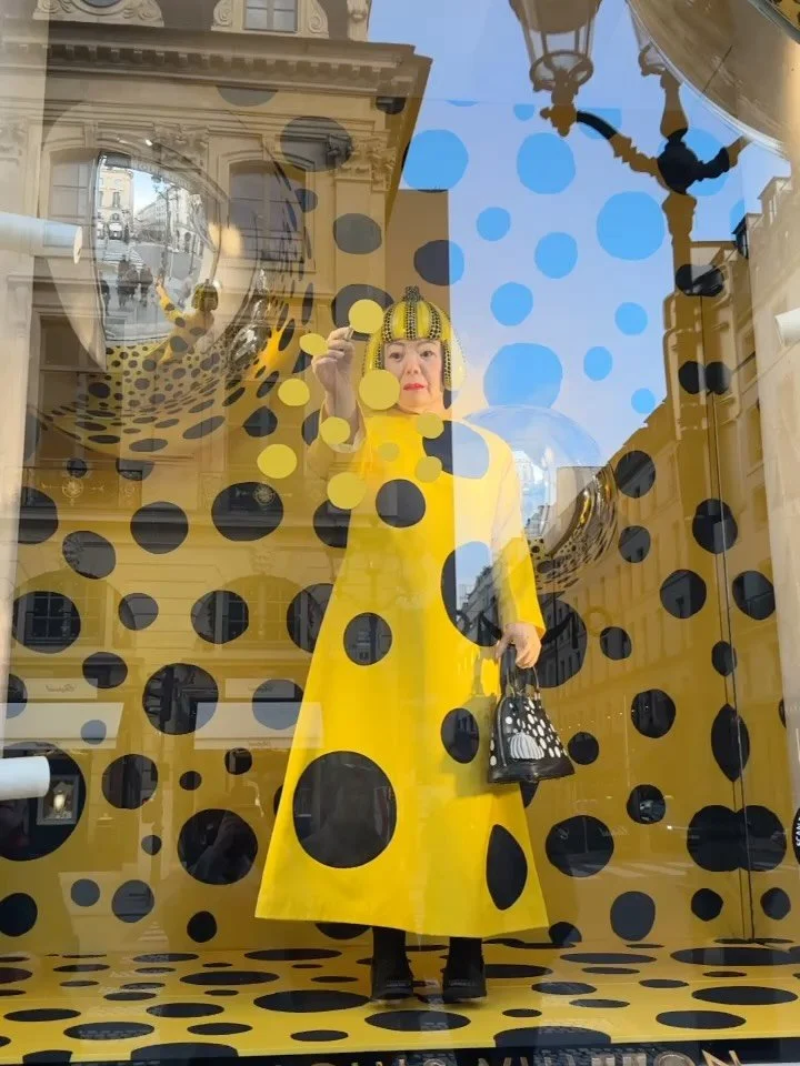 RIP Yayoi Kusama.

what an honor it was to lay eyes on her work back in 2023 at Louis Vuitton in Paris &amp; Harrod&rsquo;s in London. i hope her chase to infinity was as fulfilling for her to pursue as it was for us to watch. 

rest peacefully. 

#y